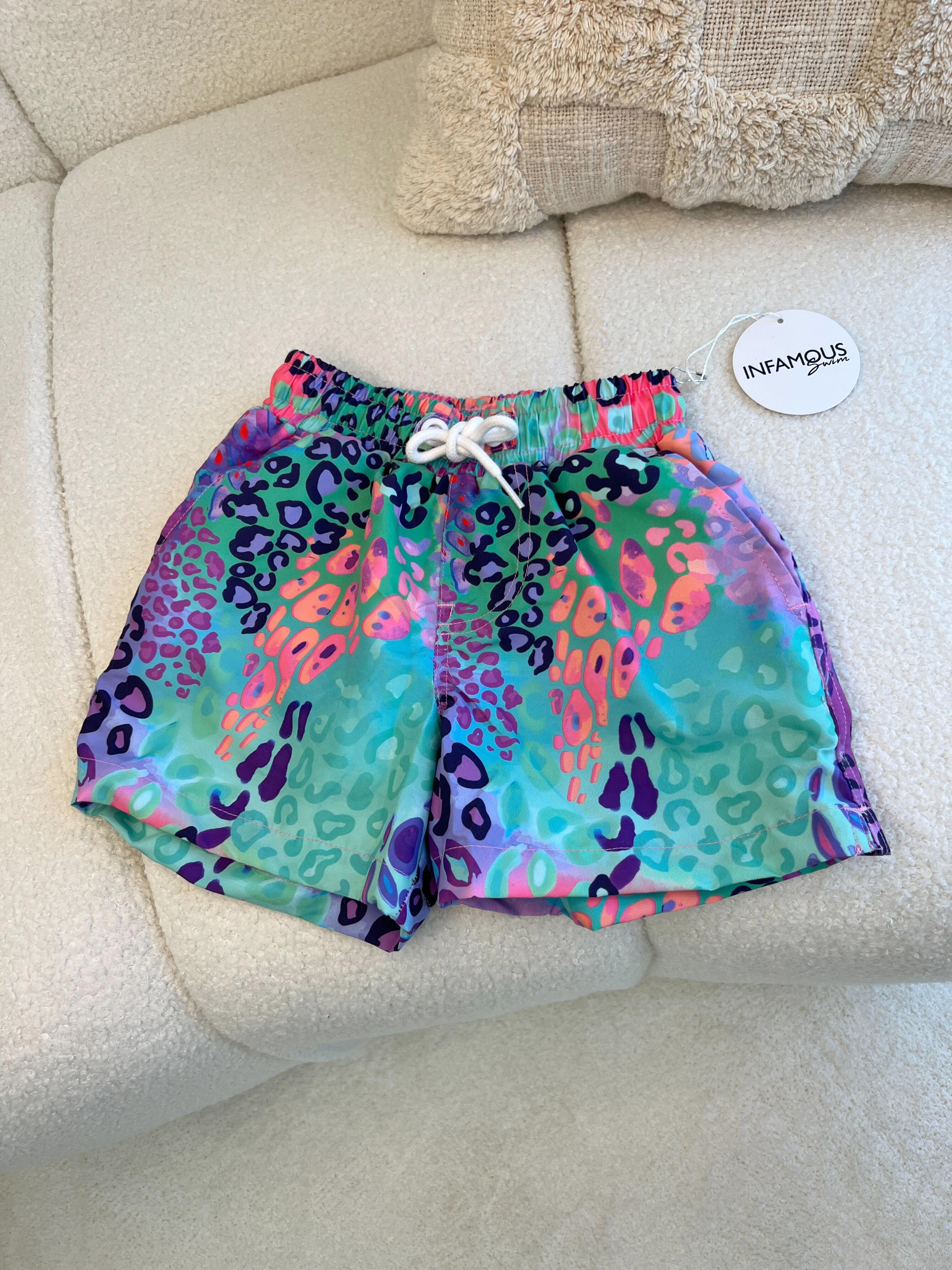 Mini Hank Board Shorts - Shimmer