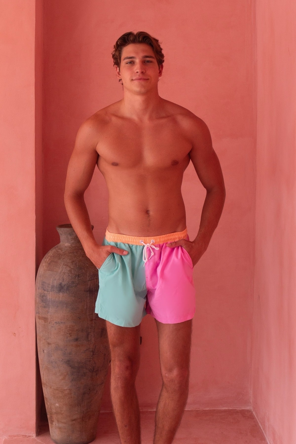 Hank Board Shorts 02 - Iced Aqua