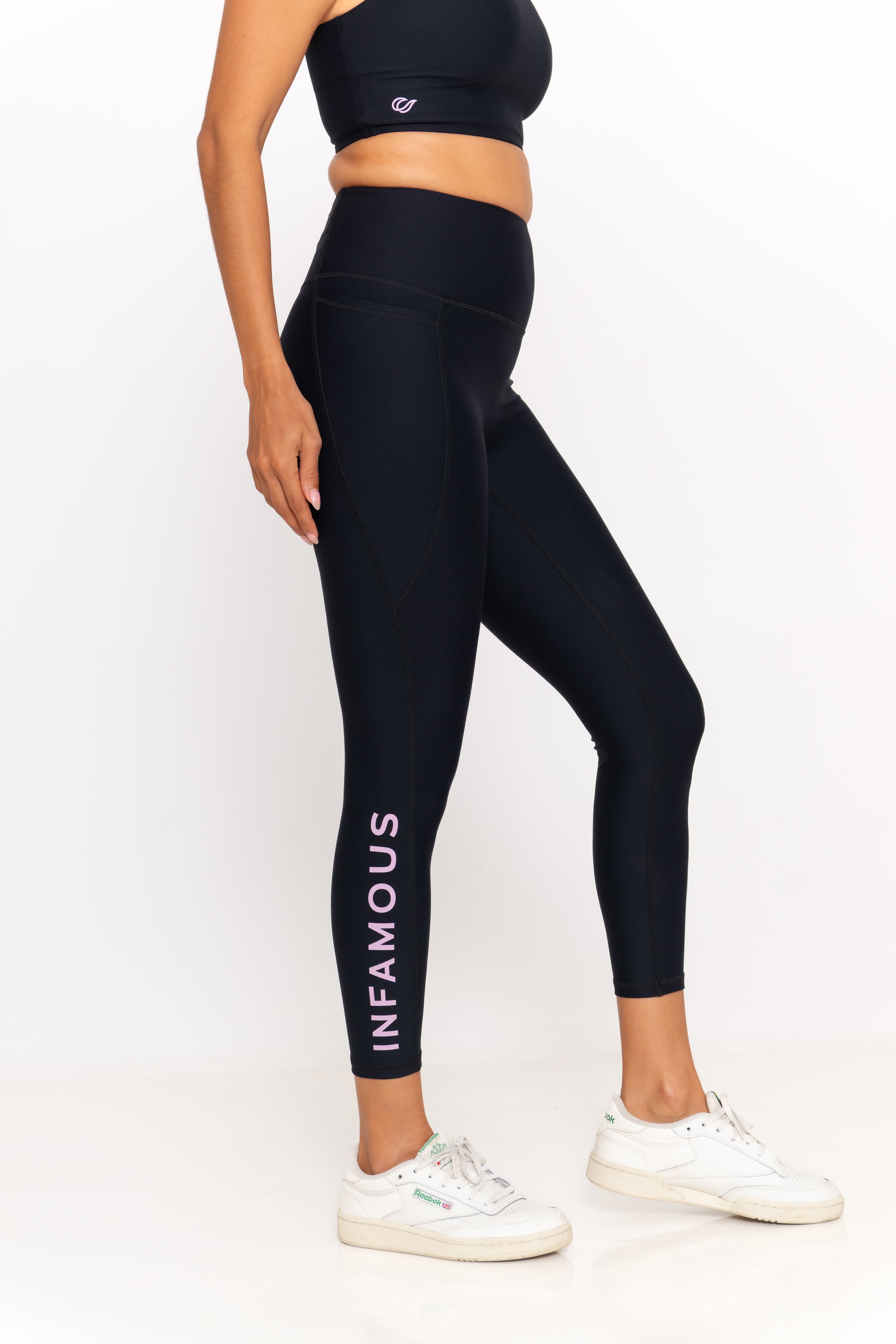 Ivy 7/8 Leggings - Black Fashion