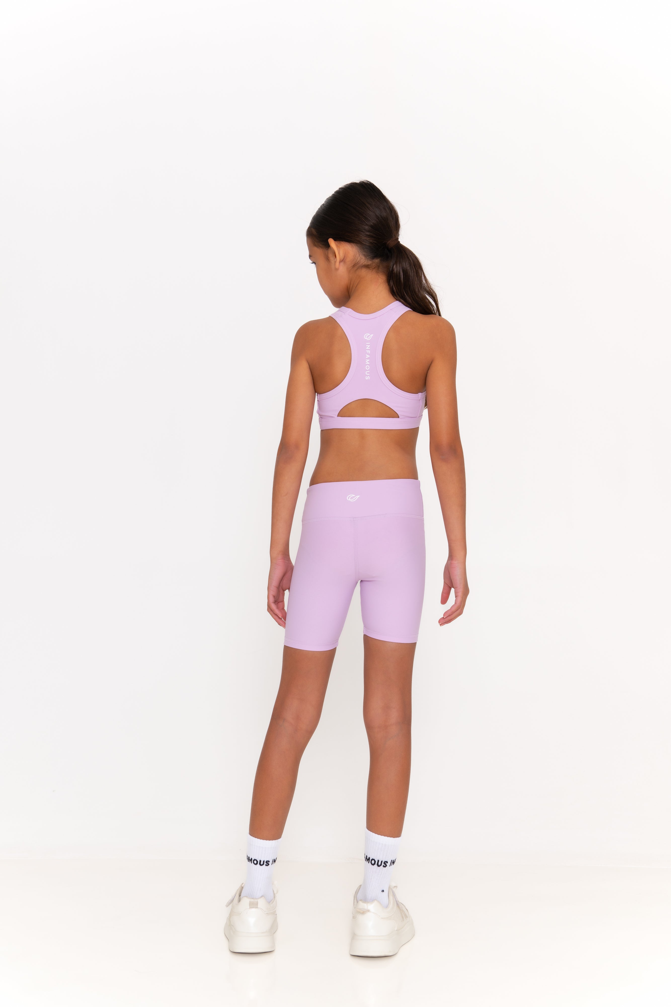 Mini Sally Bike Shorts - Mellow Orchard