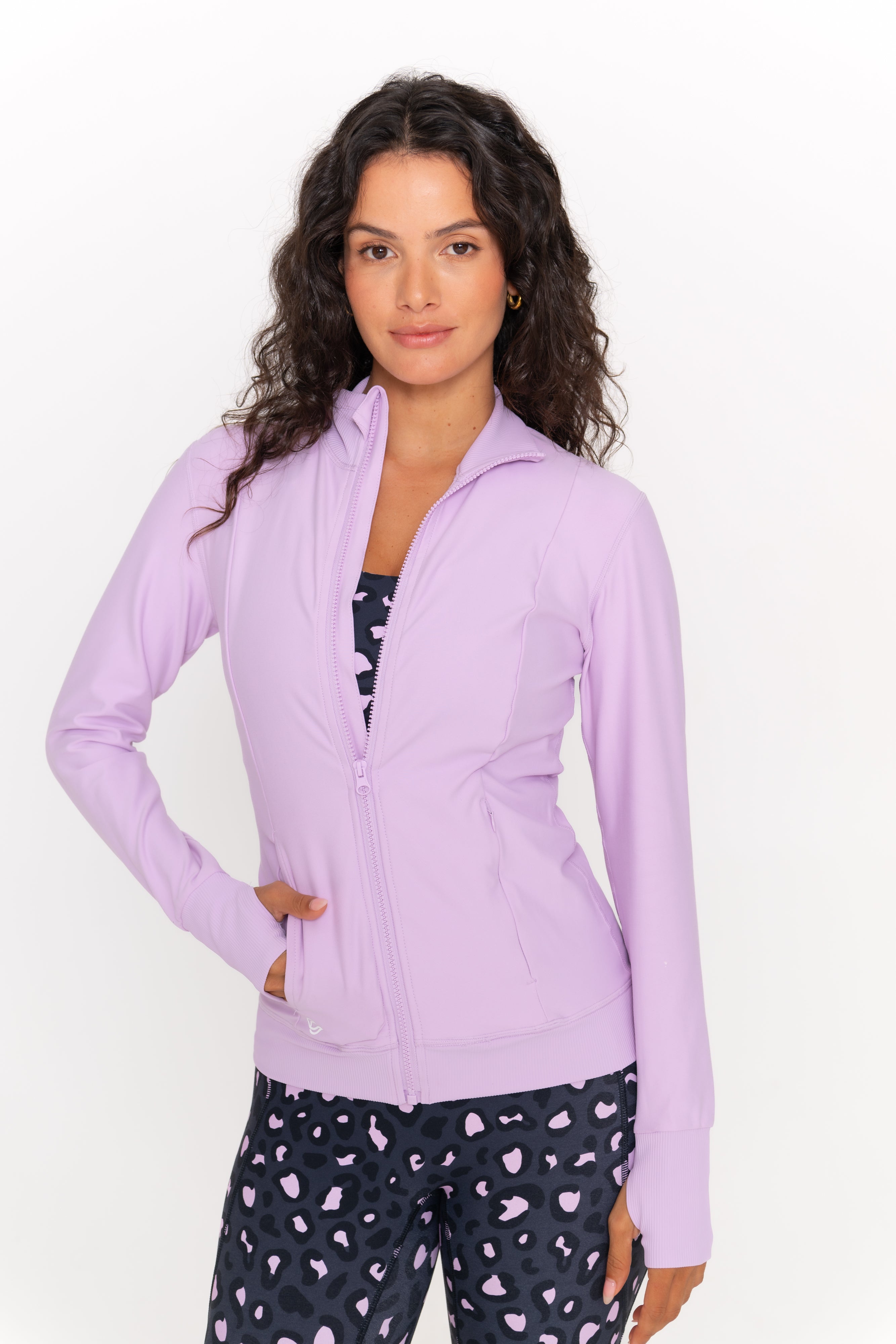 Quinn Active Zip - Mellow Orchard