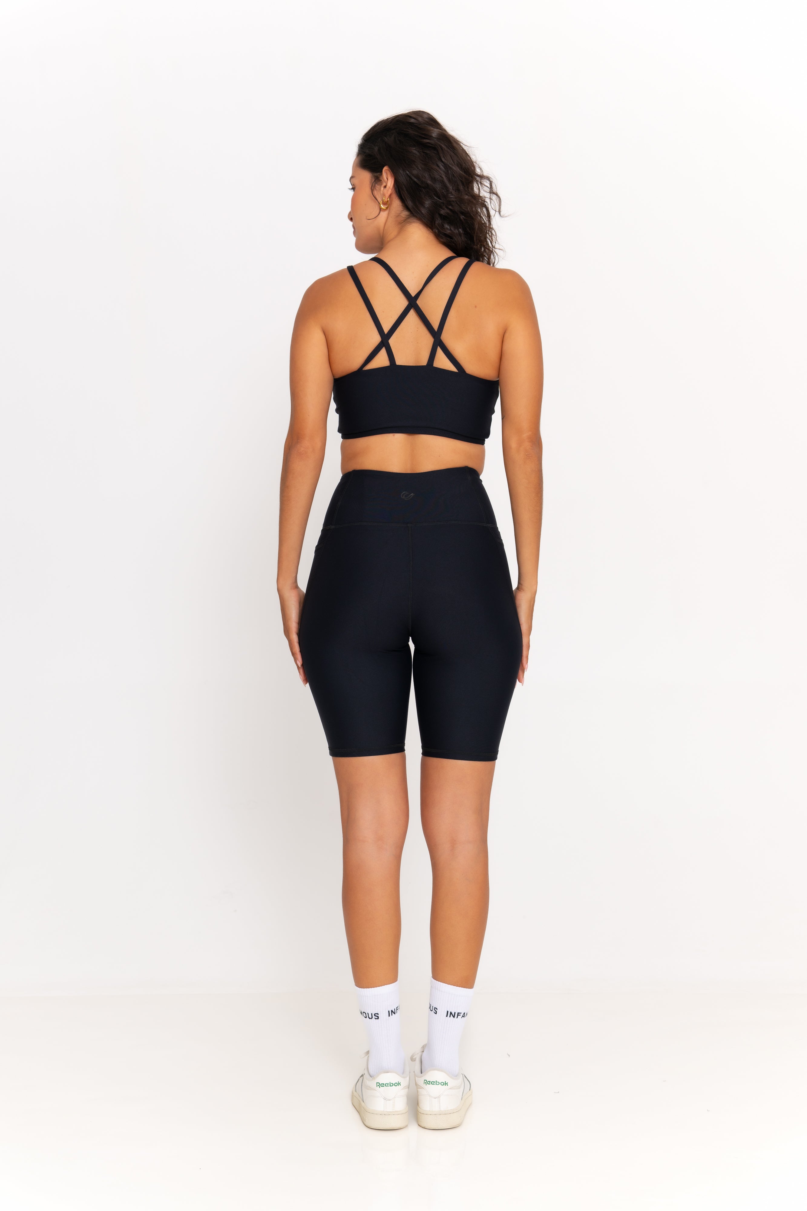 Simone Bike Shorts - Black
