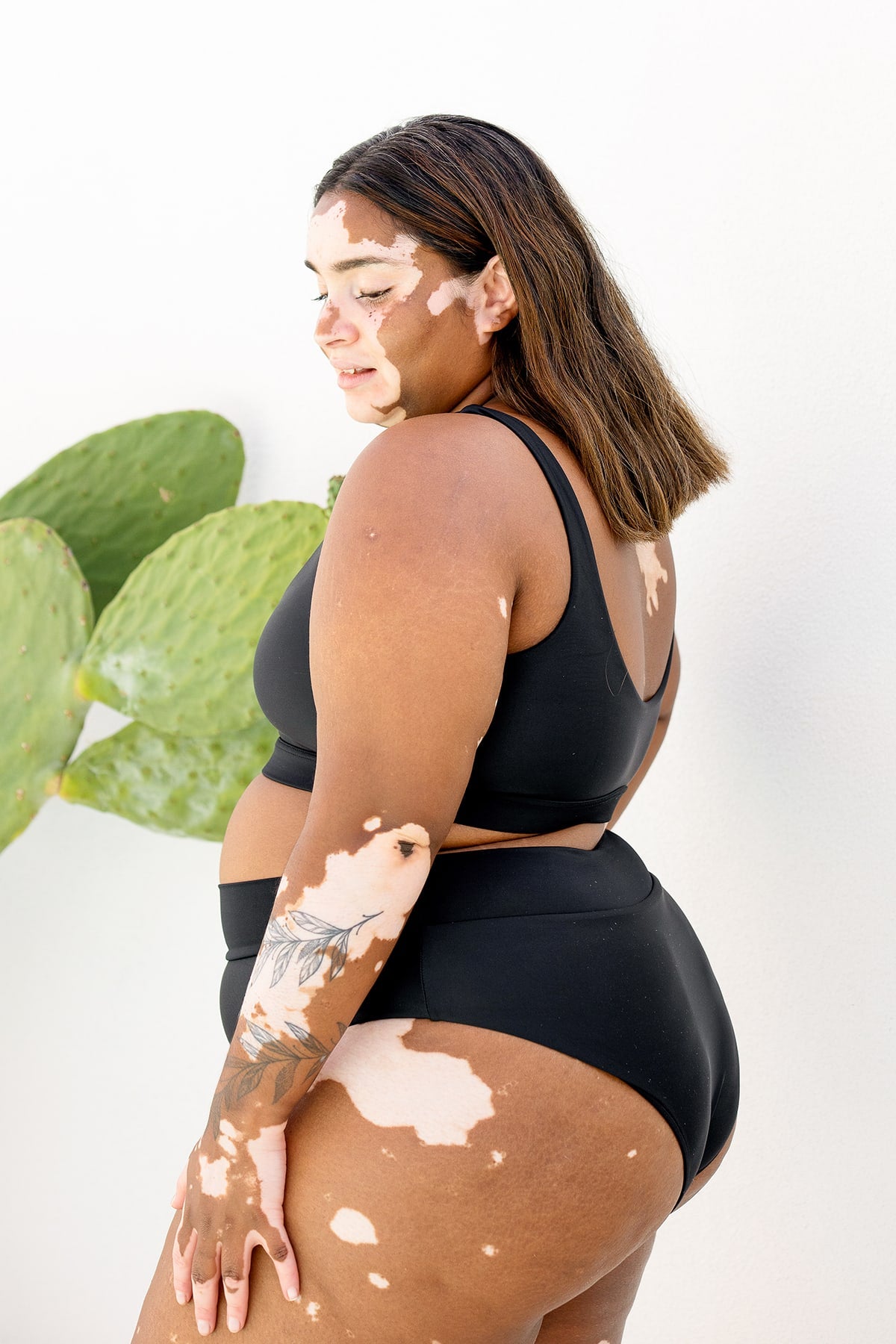 Gia Bikini Top - Black on Black