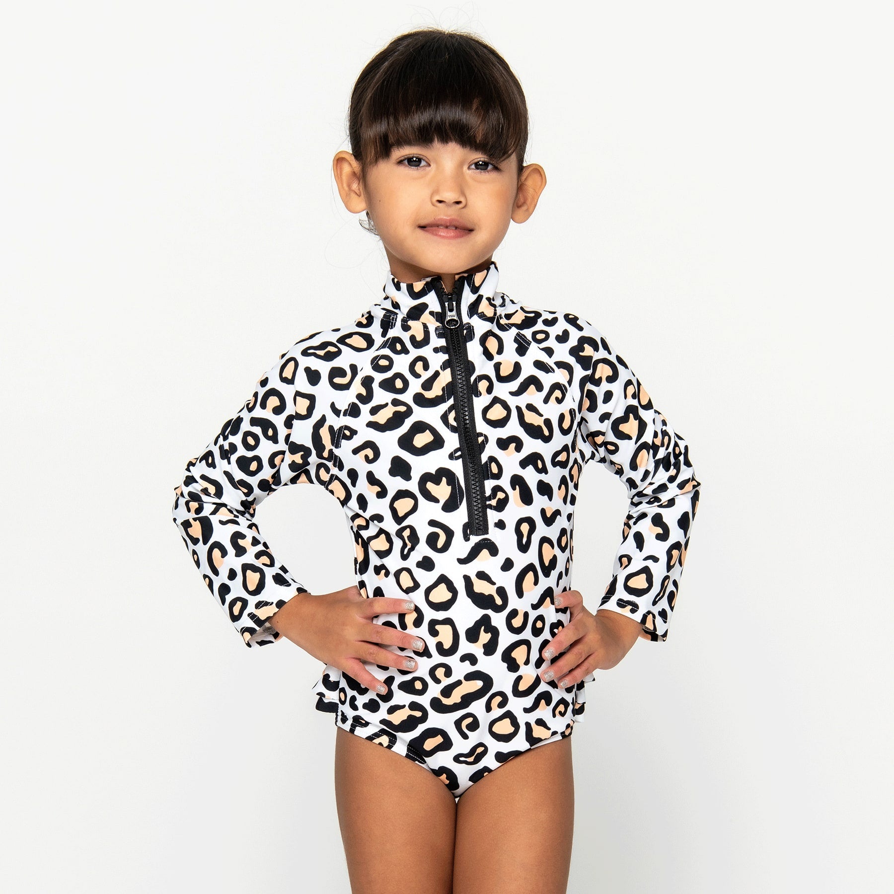 Mini Blake Surfsuit - Safari Leopard