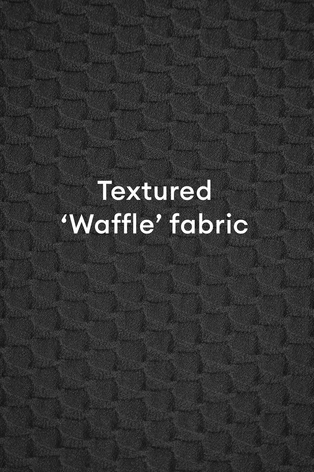 Luna 90s Bottom - Black Waffle