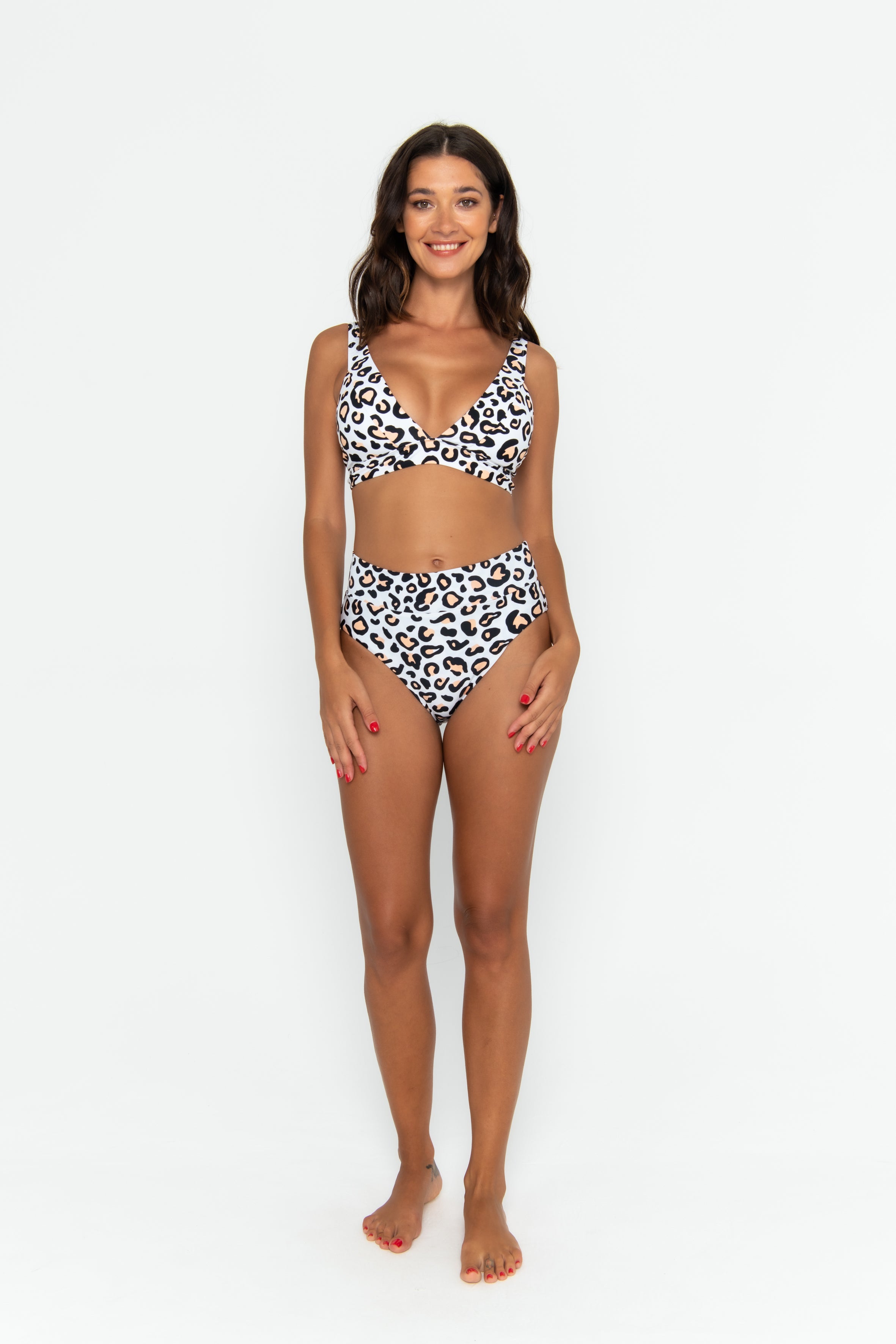 Lola Triangle Top - Safari Leopard
