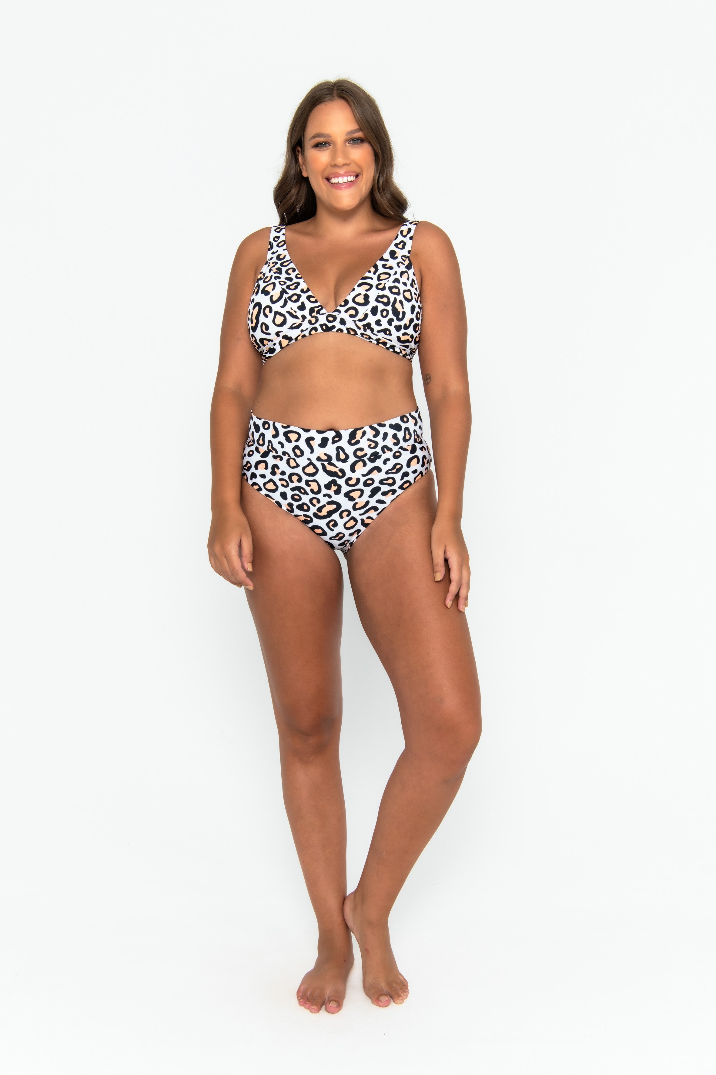 Lola Triangle Top - Safari Leopard