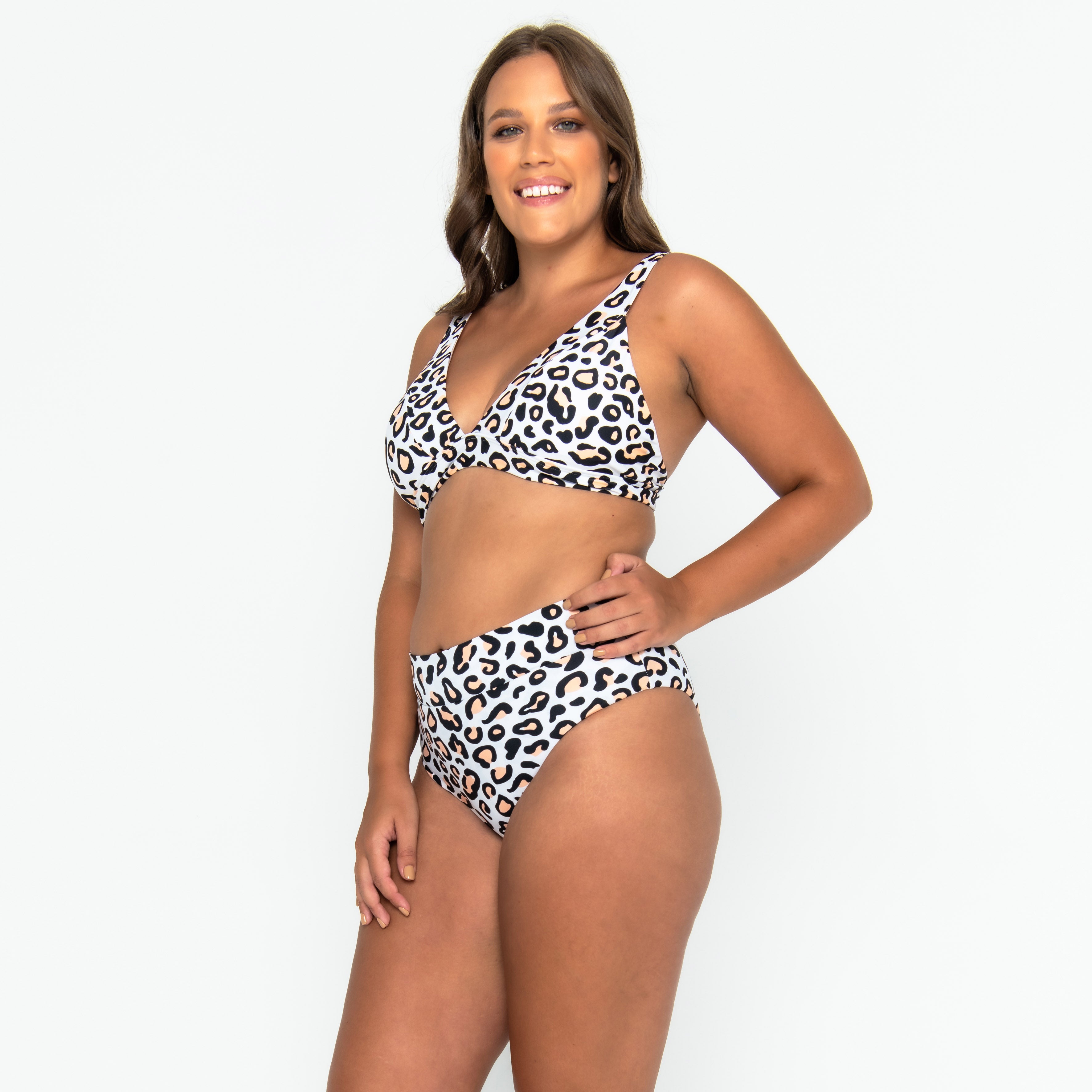 Lola Triangle Top - Safari Leopard