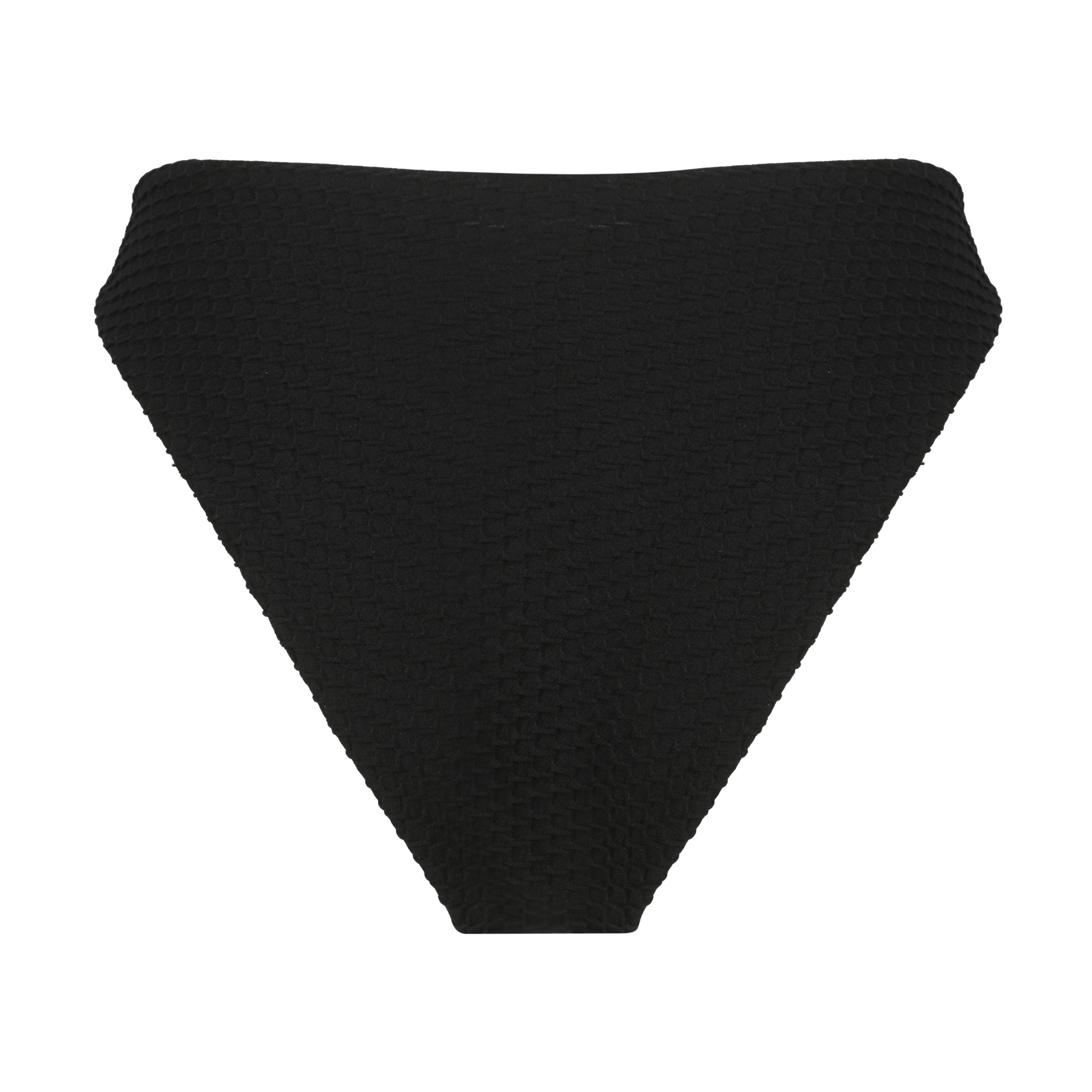 Grace Bikini Bottom - Black Waffle