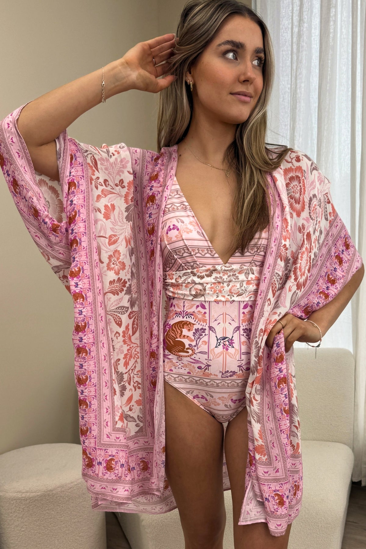 Giulia Kimono/Kaftan - Desert Bloom