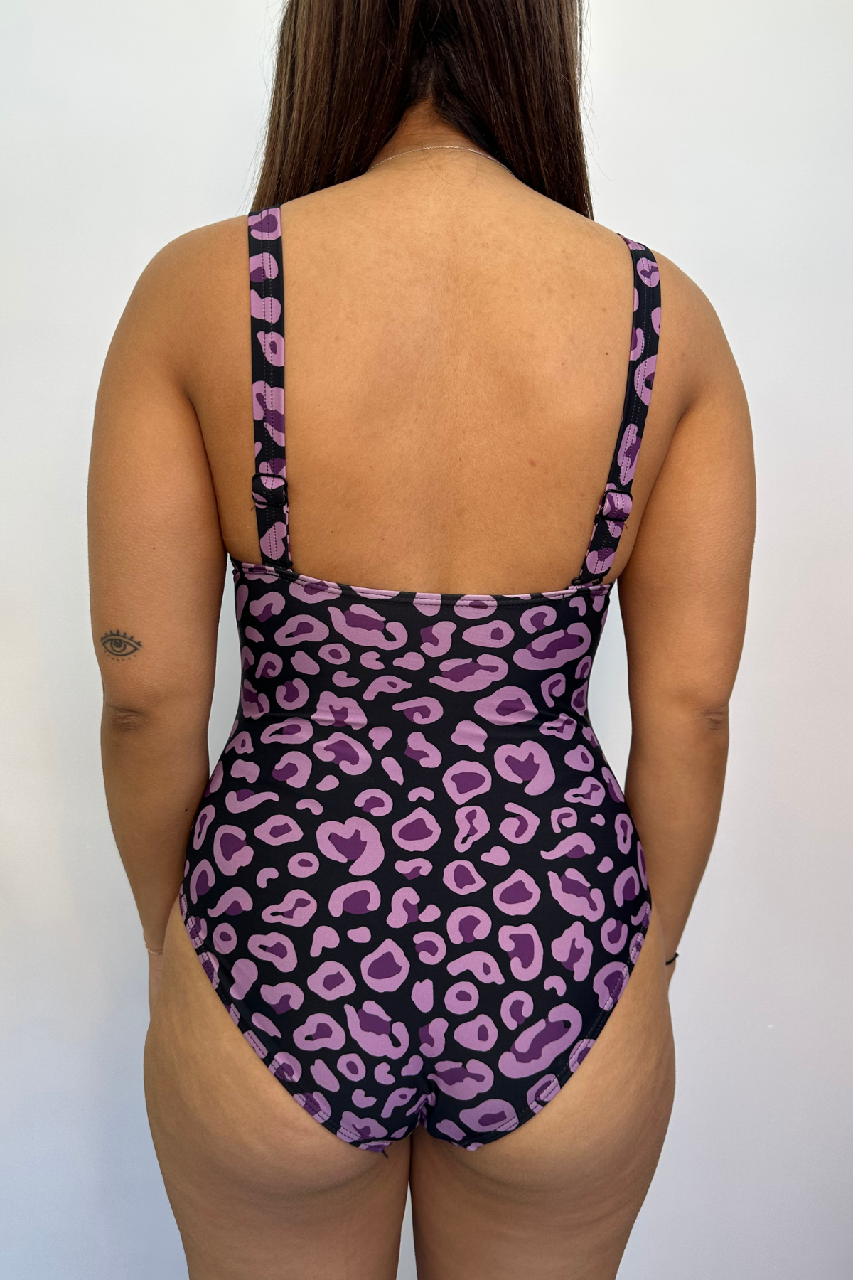 Gwen One Piece Final Sale - Plum Leopard