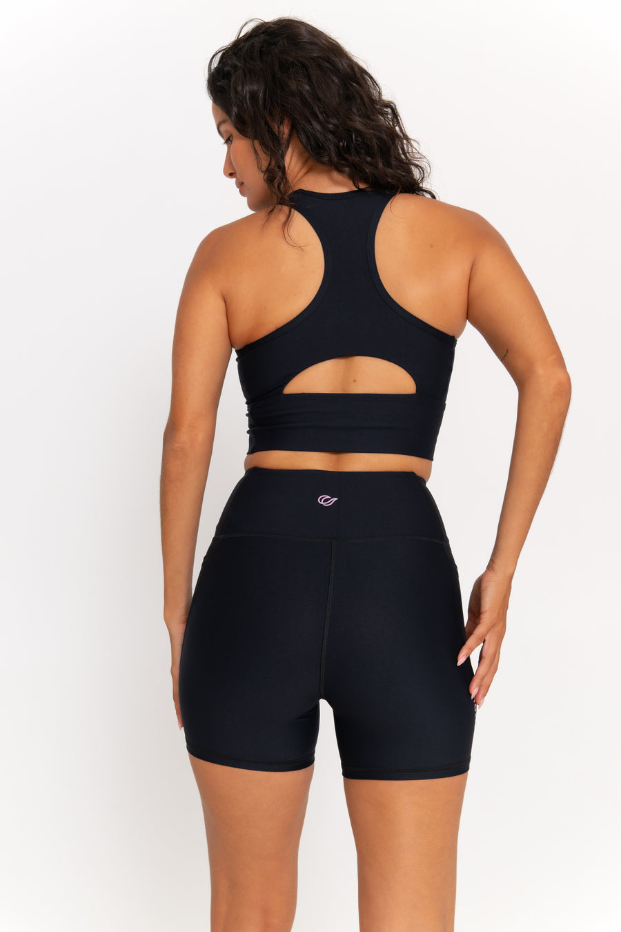 Sally Bike Shorts - Black Fashion