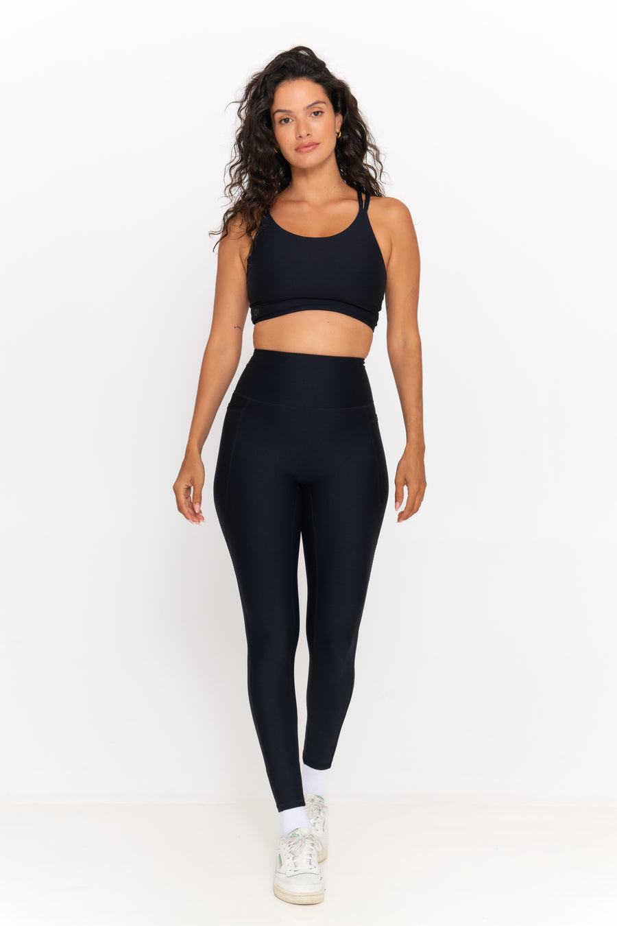 Ava Active Crop - Black