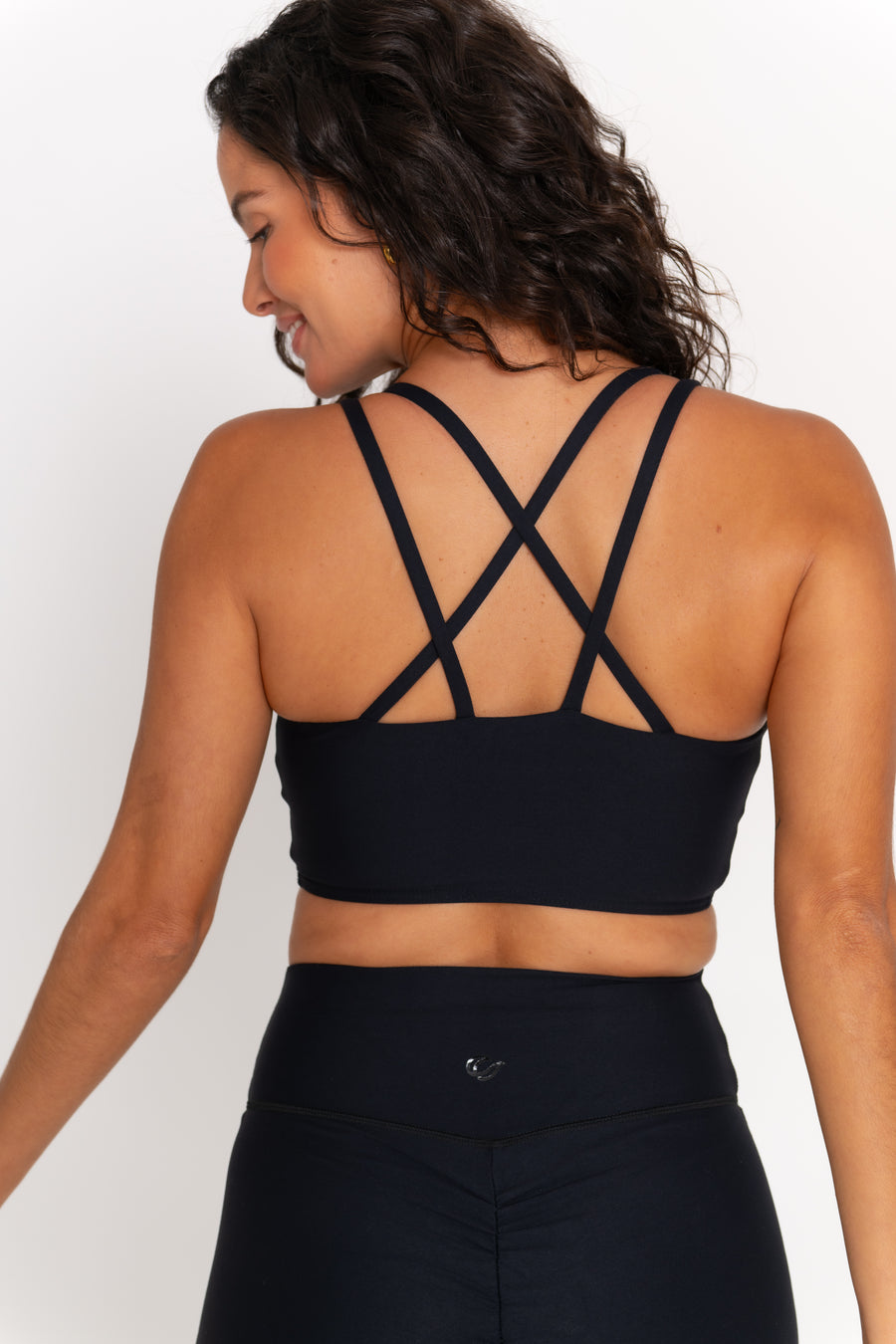 Ava Active Crop - Black