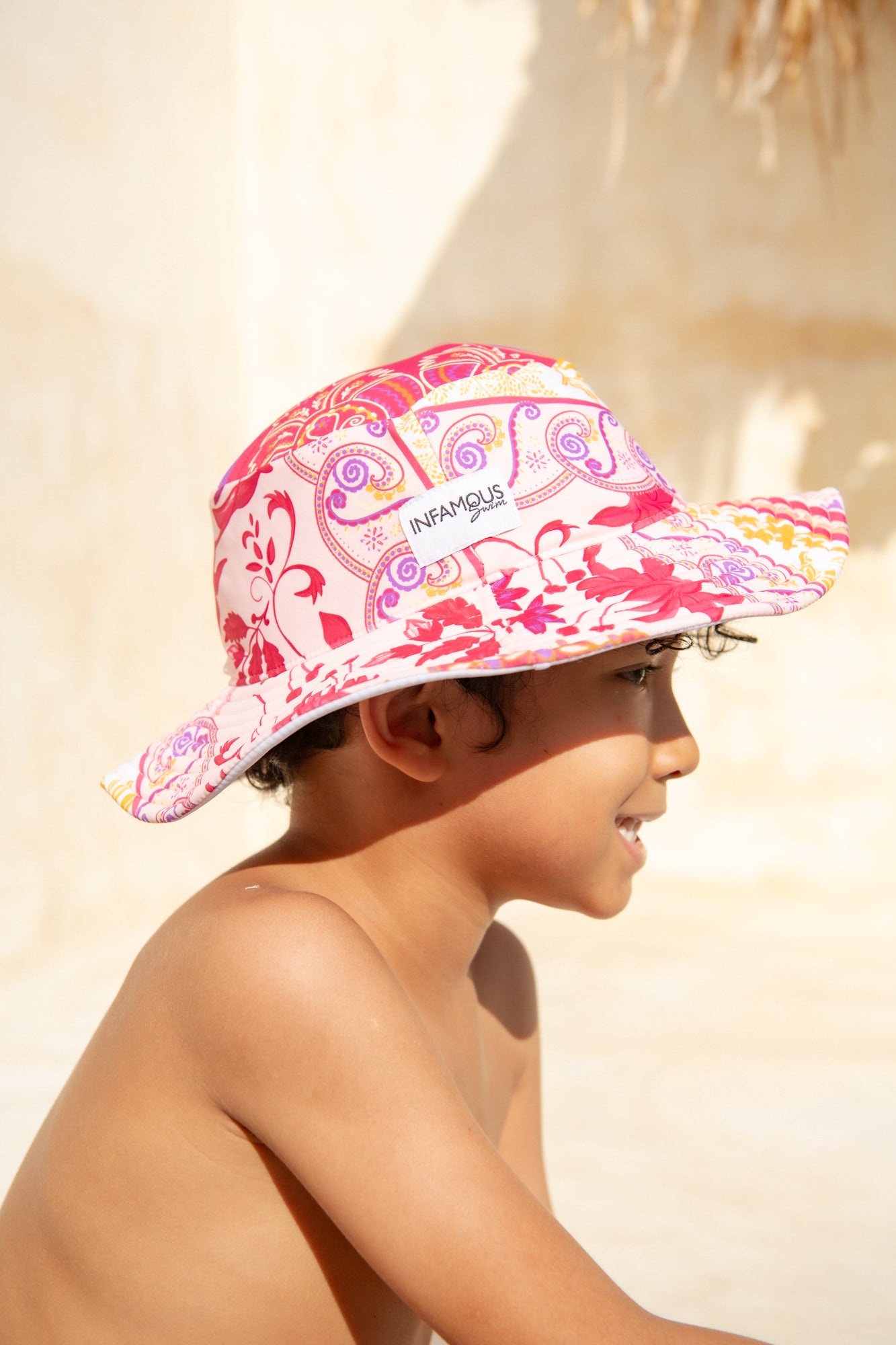 Daisy Swim Hat - Bohemian