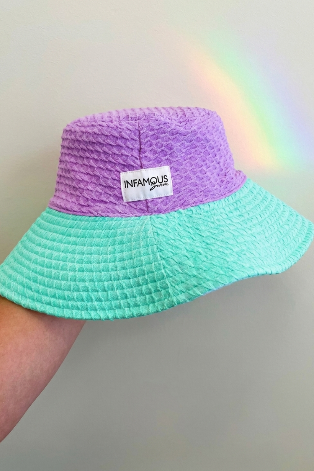 Daisy Swim Hat Adult - Lavender Glow