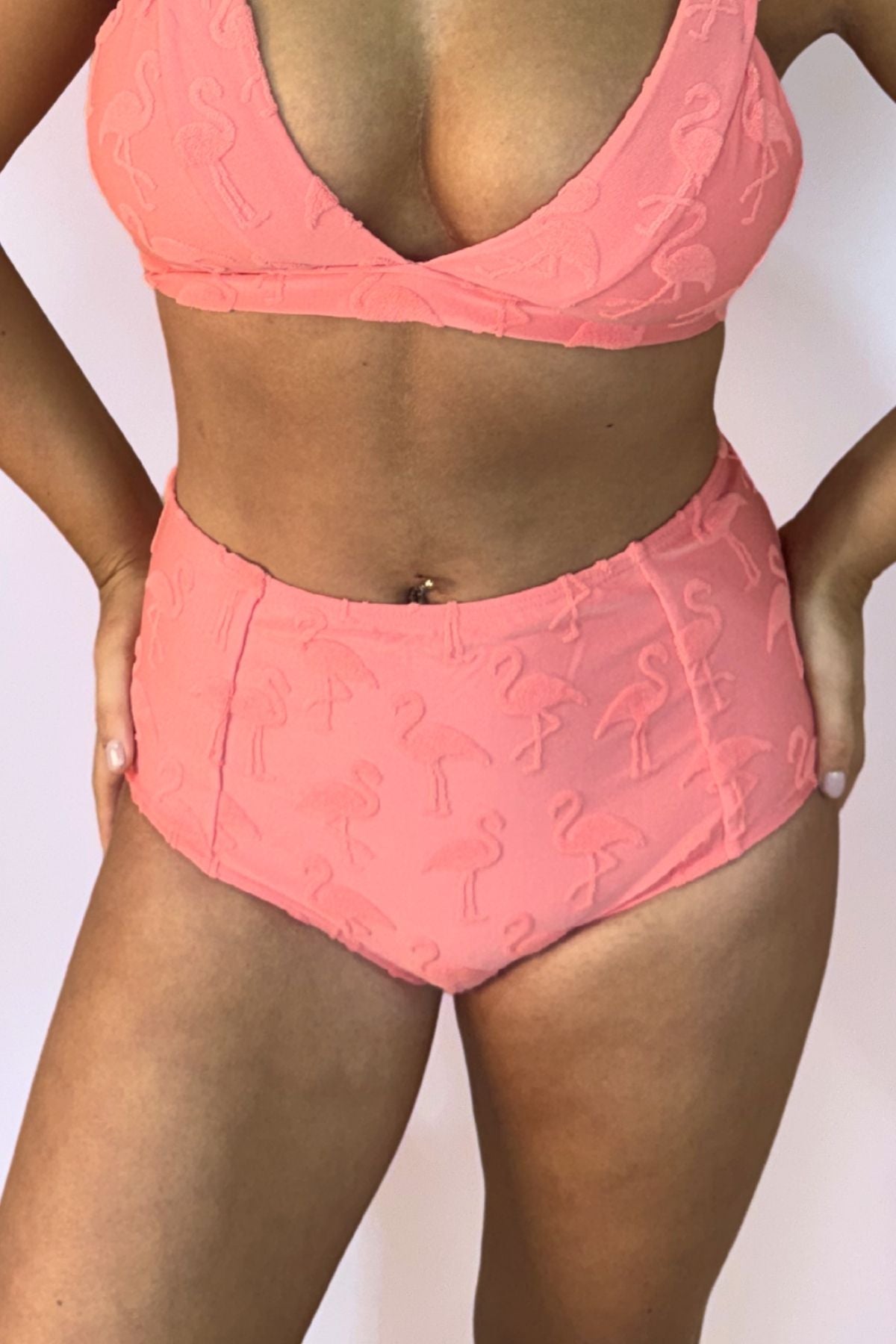 Penelope Bikini Bottom - Flamingo Fiesta