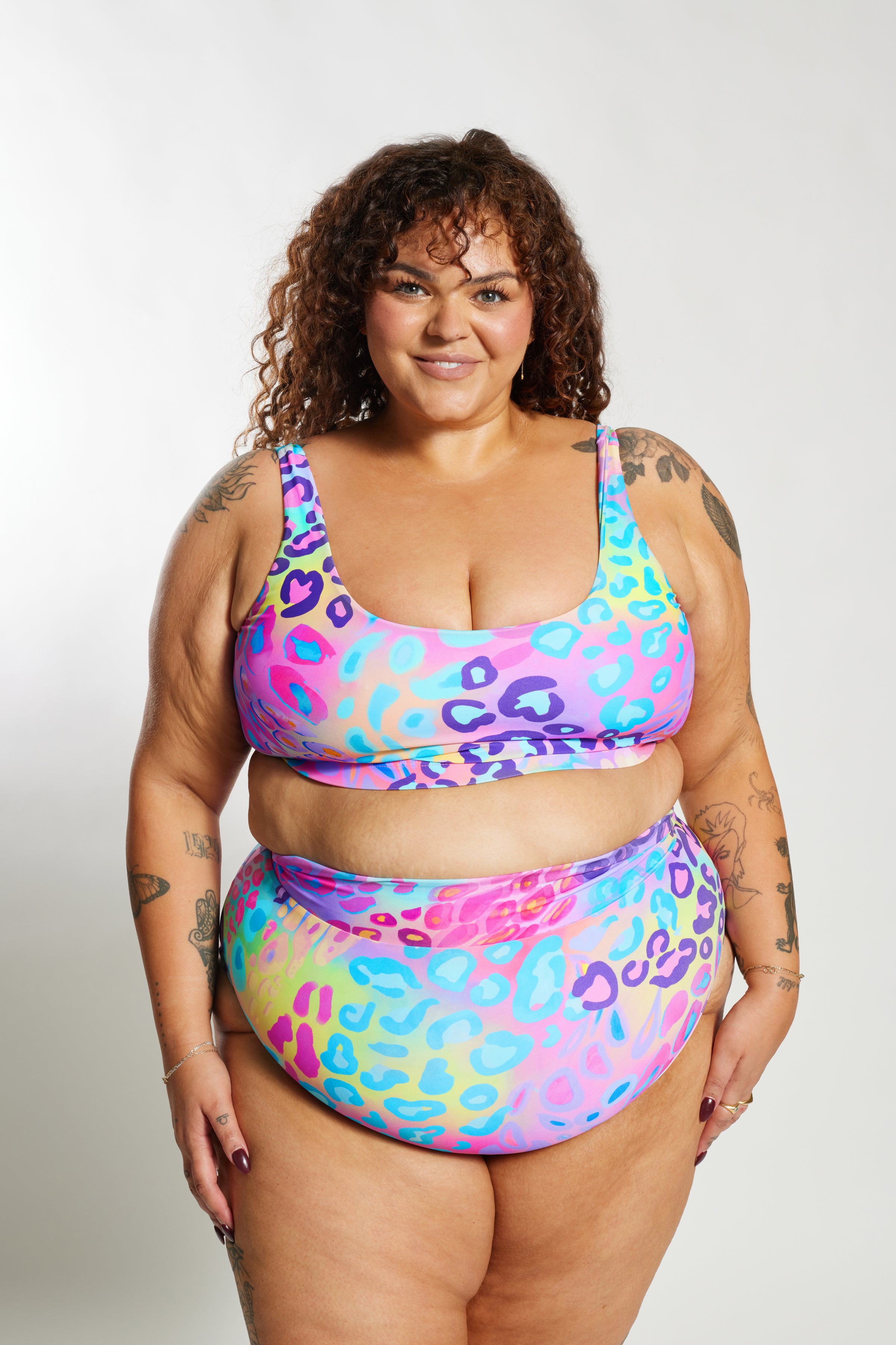 Gia Bikini Top Curve - Kaleidoscope