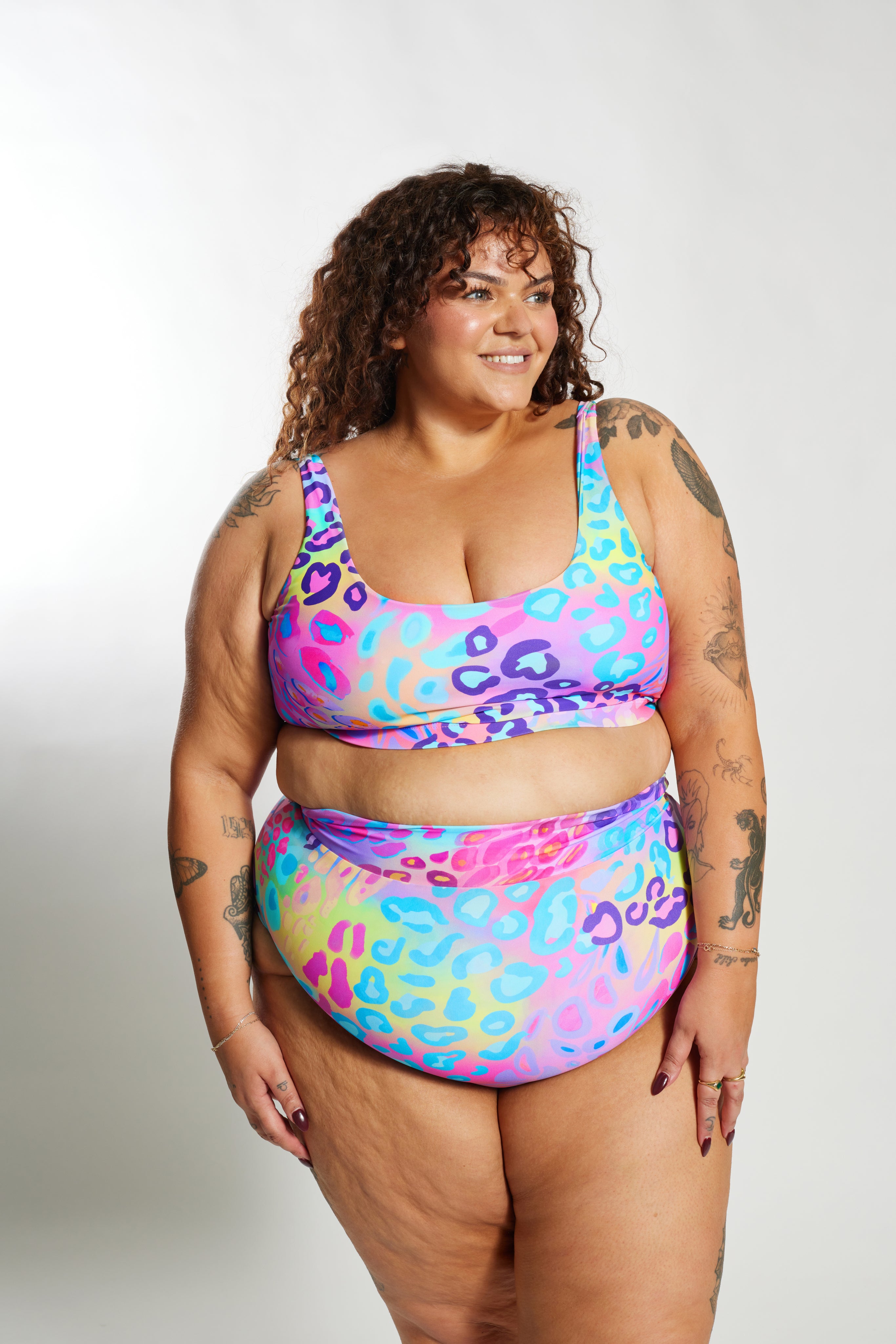 Gia Bikini Top Curve - Kaleidoscope