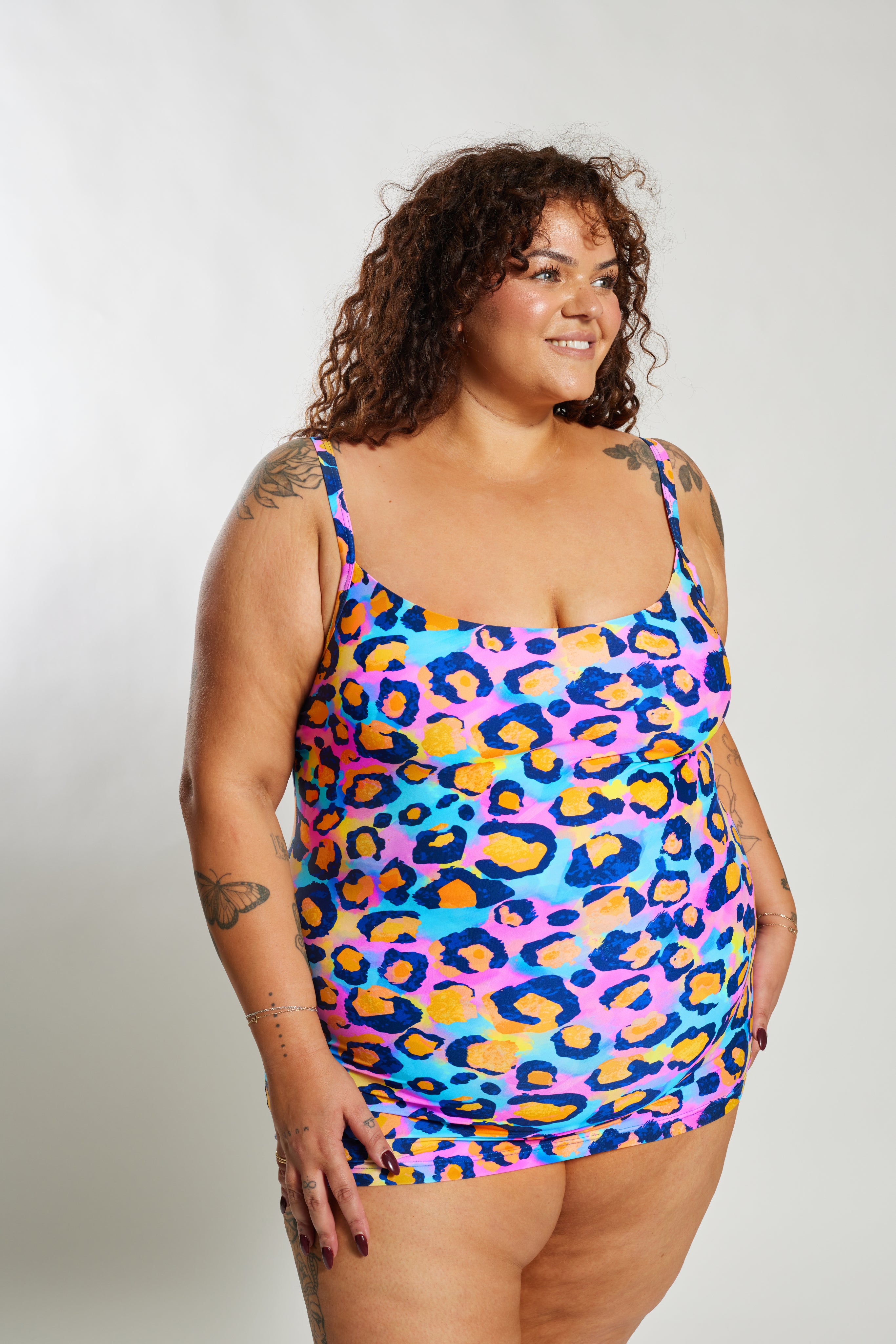 Giselle Tankini Top Curve - Aella