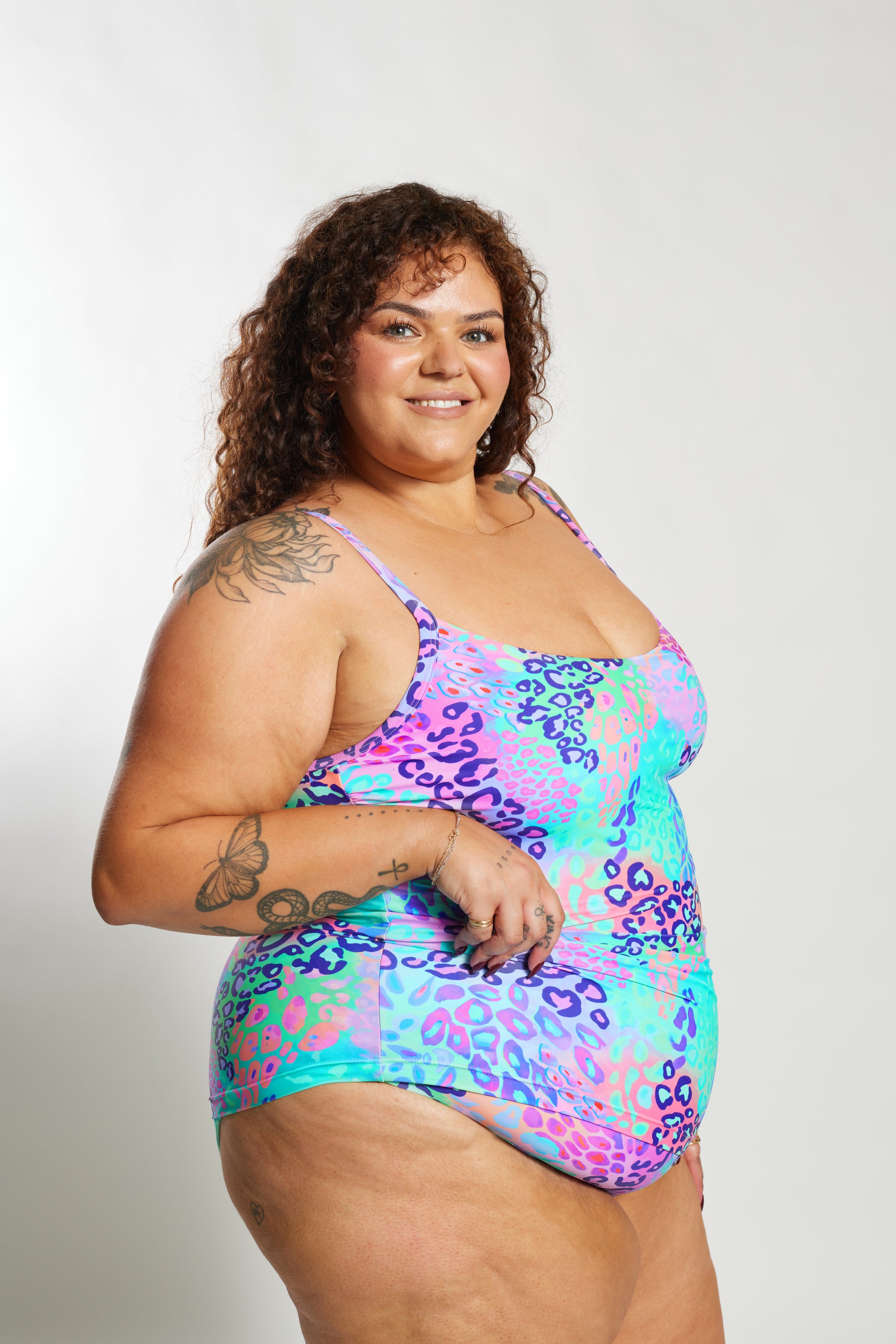 Giselle Tankini Top Curve - Shimmer