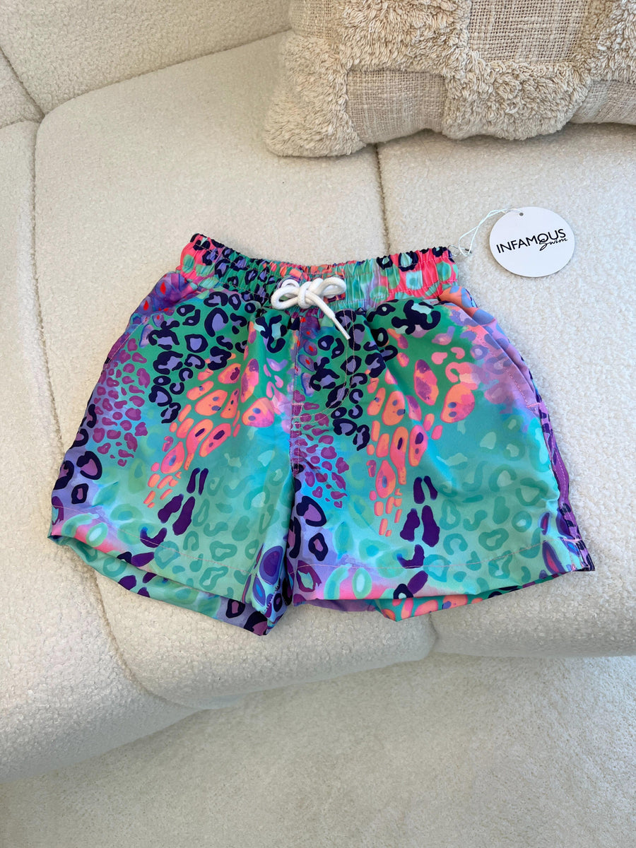 Mini Hank Board Shorts - Shimmer
