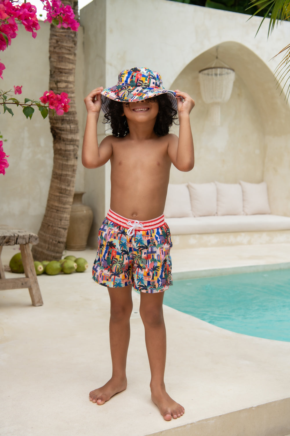 Daisy Swim Hat - Havana Day