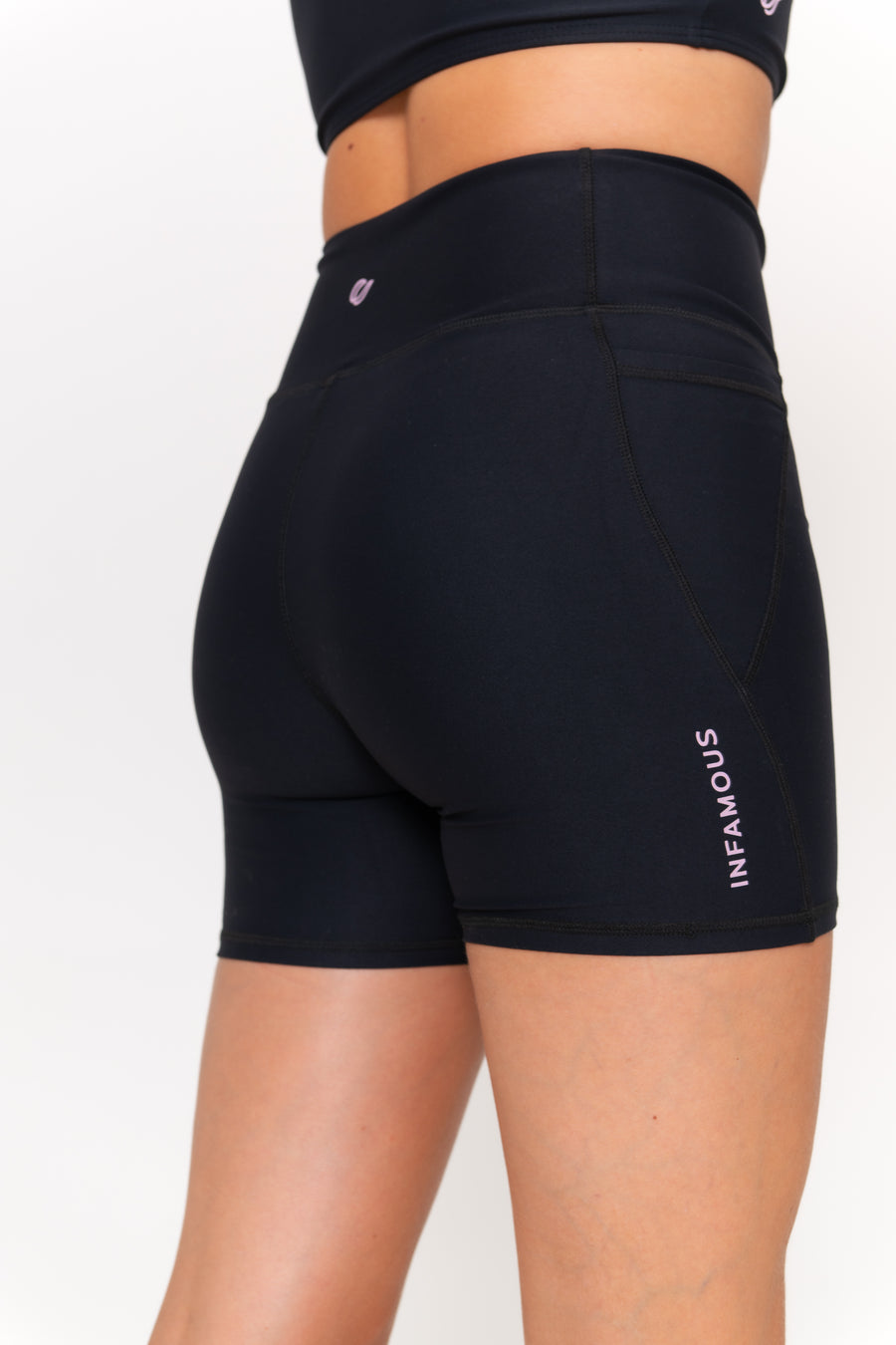 Sally Bike Shorts - Black Fashion