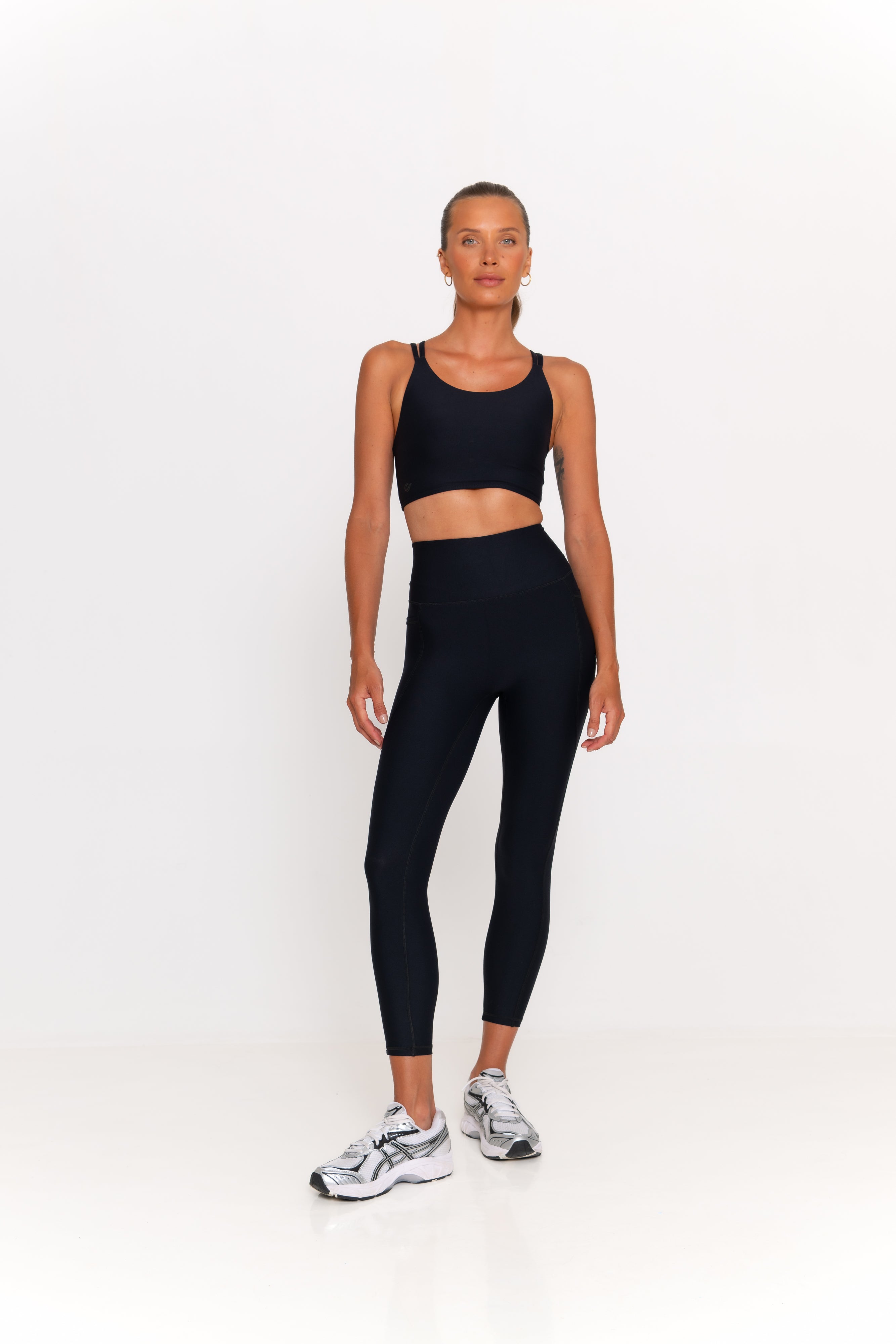 Ivy 7/8 Leggings - Black Fashion