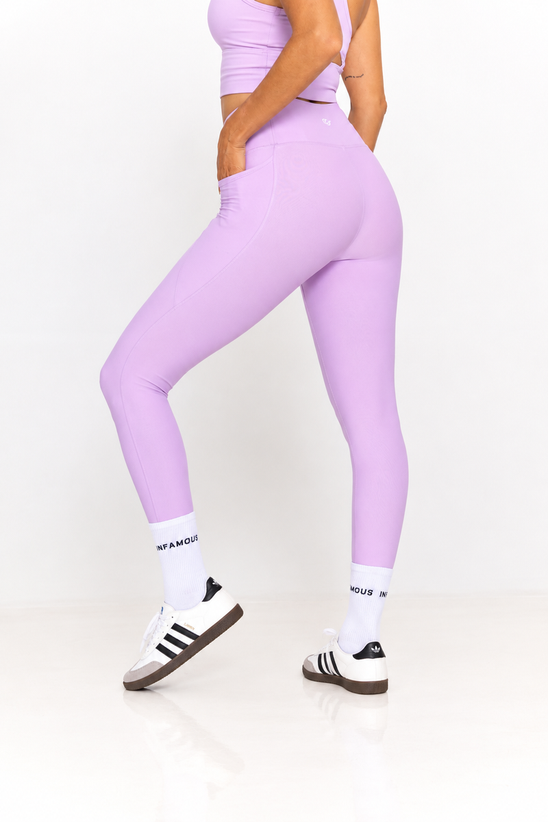 Ivy 7/8 Leggings - Mellow Orchard