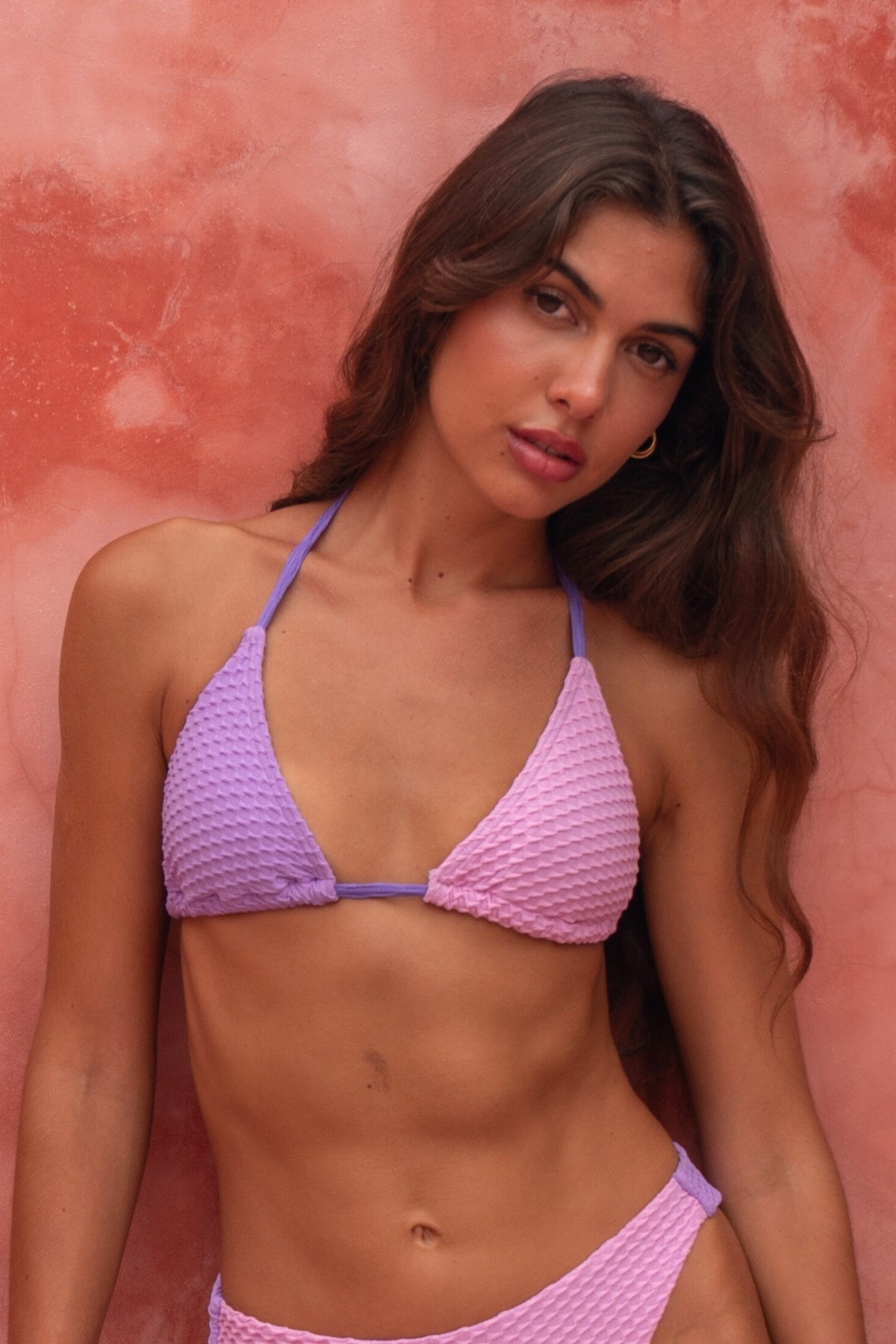 Mia String Top - Lilac Crystal