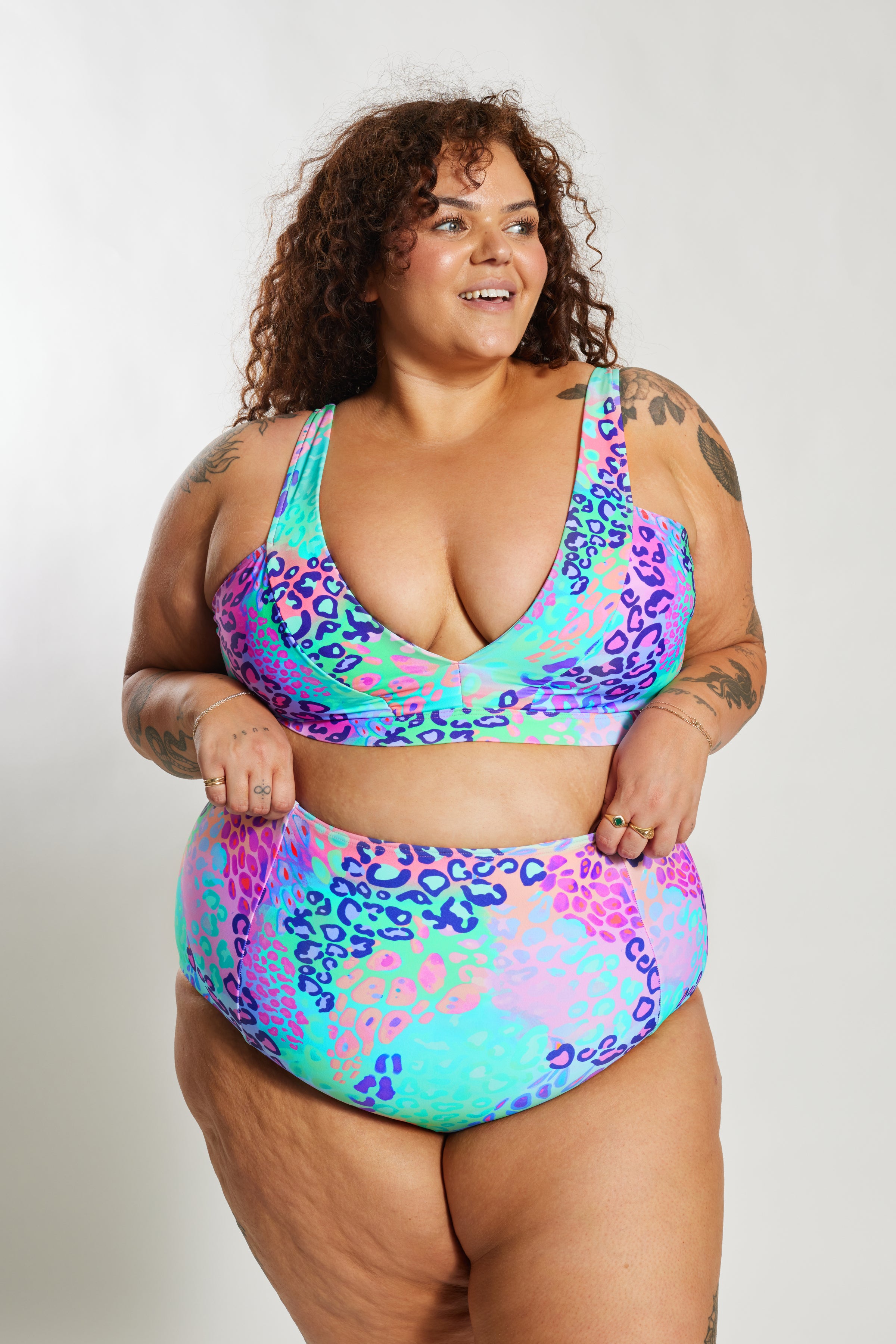 Penelope Bikini Bottom Curve - Shimmer