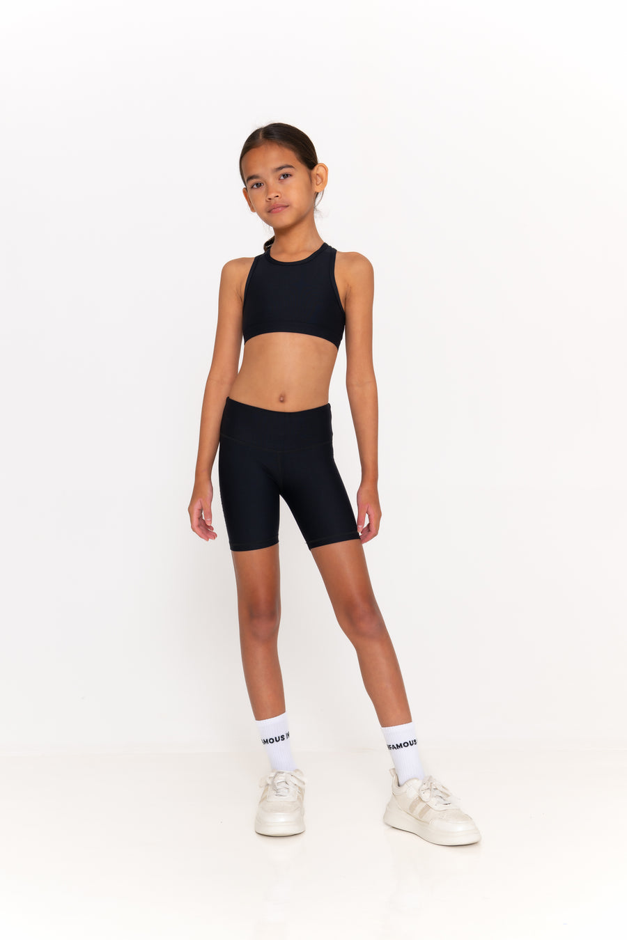 Mini Sally Bike Shorts - Black
