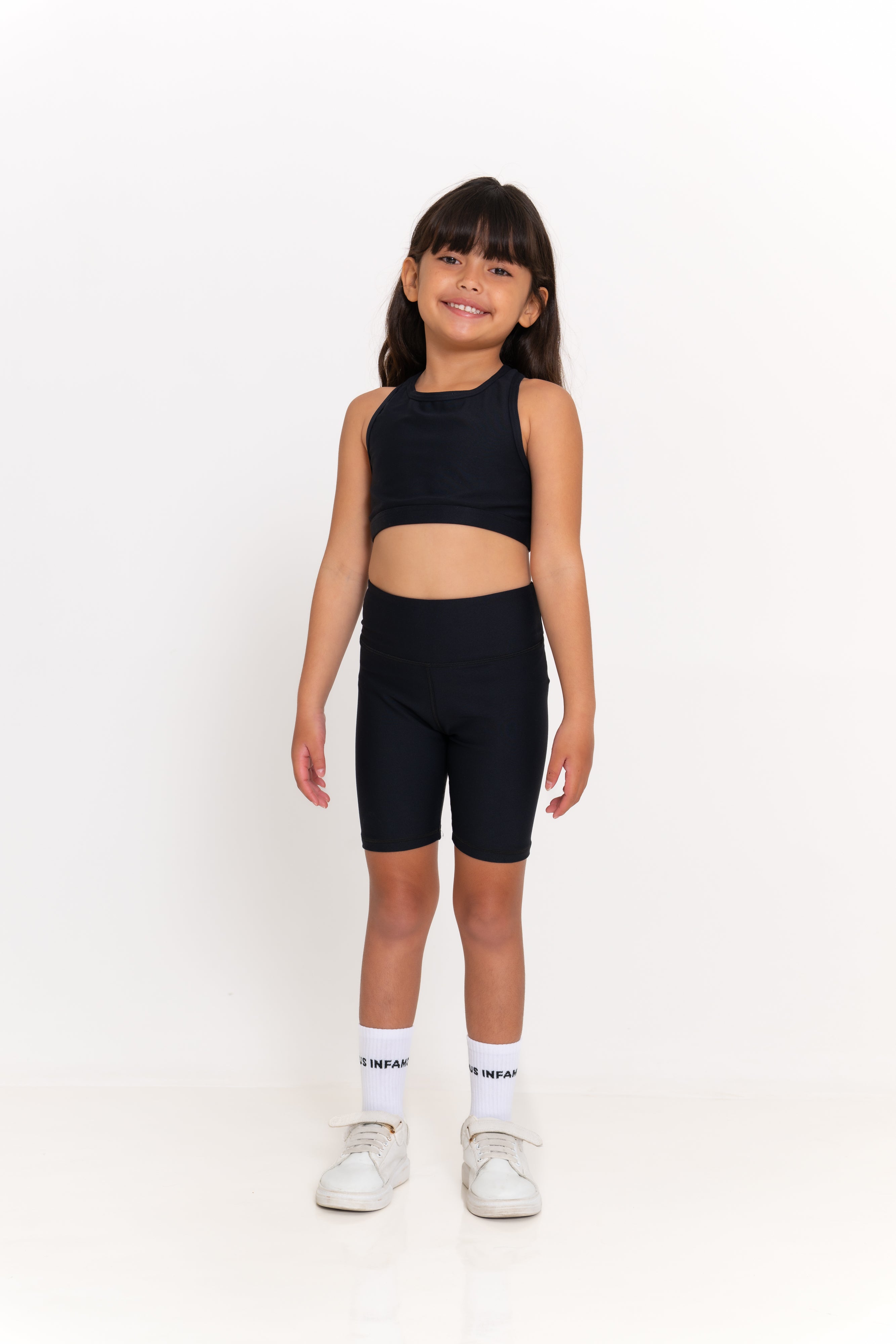 Mini Sally Bike Shorts - Black Fashion