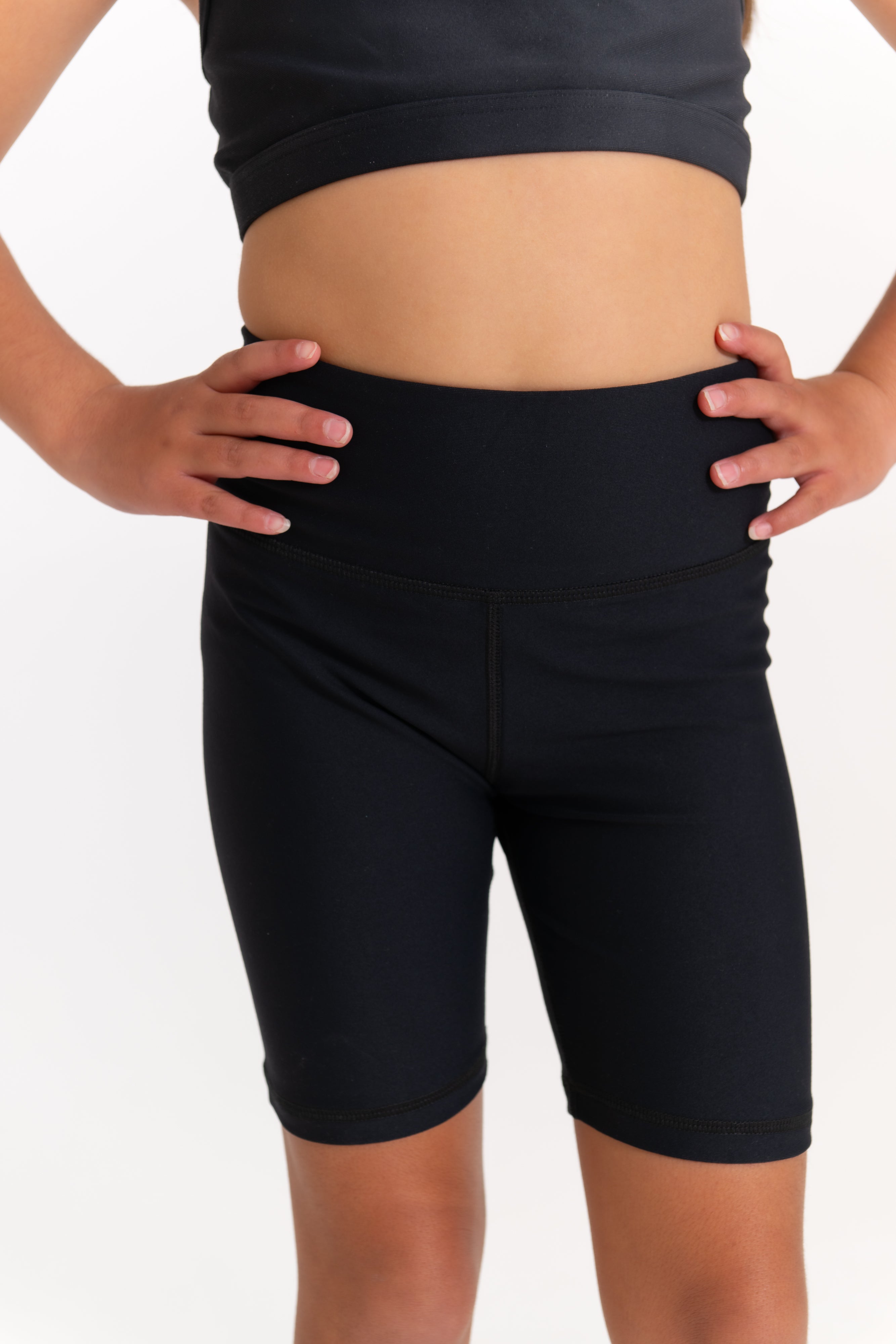 Mini Sally Bike Shorts - Black