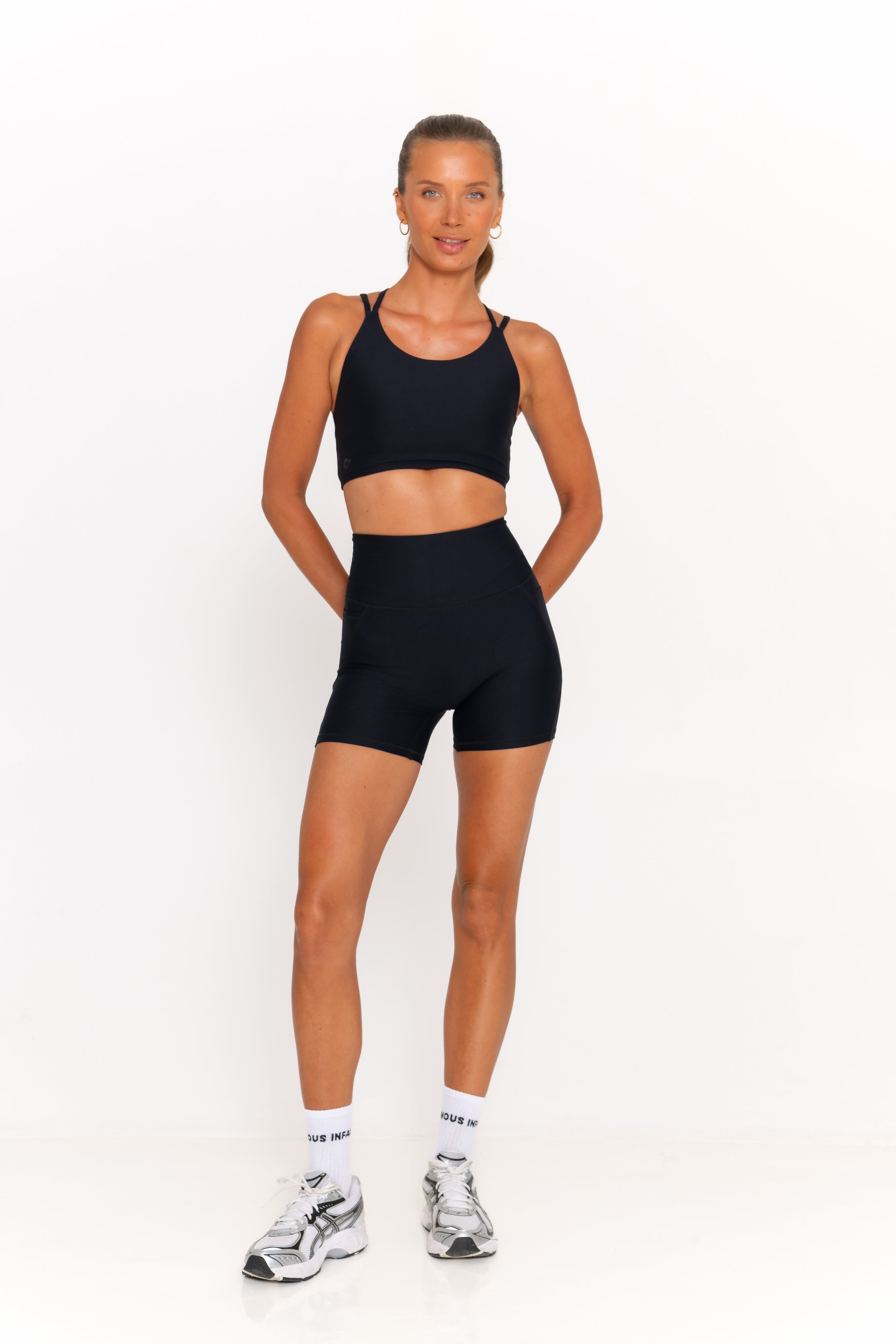 Sally Bike Shorts - Black