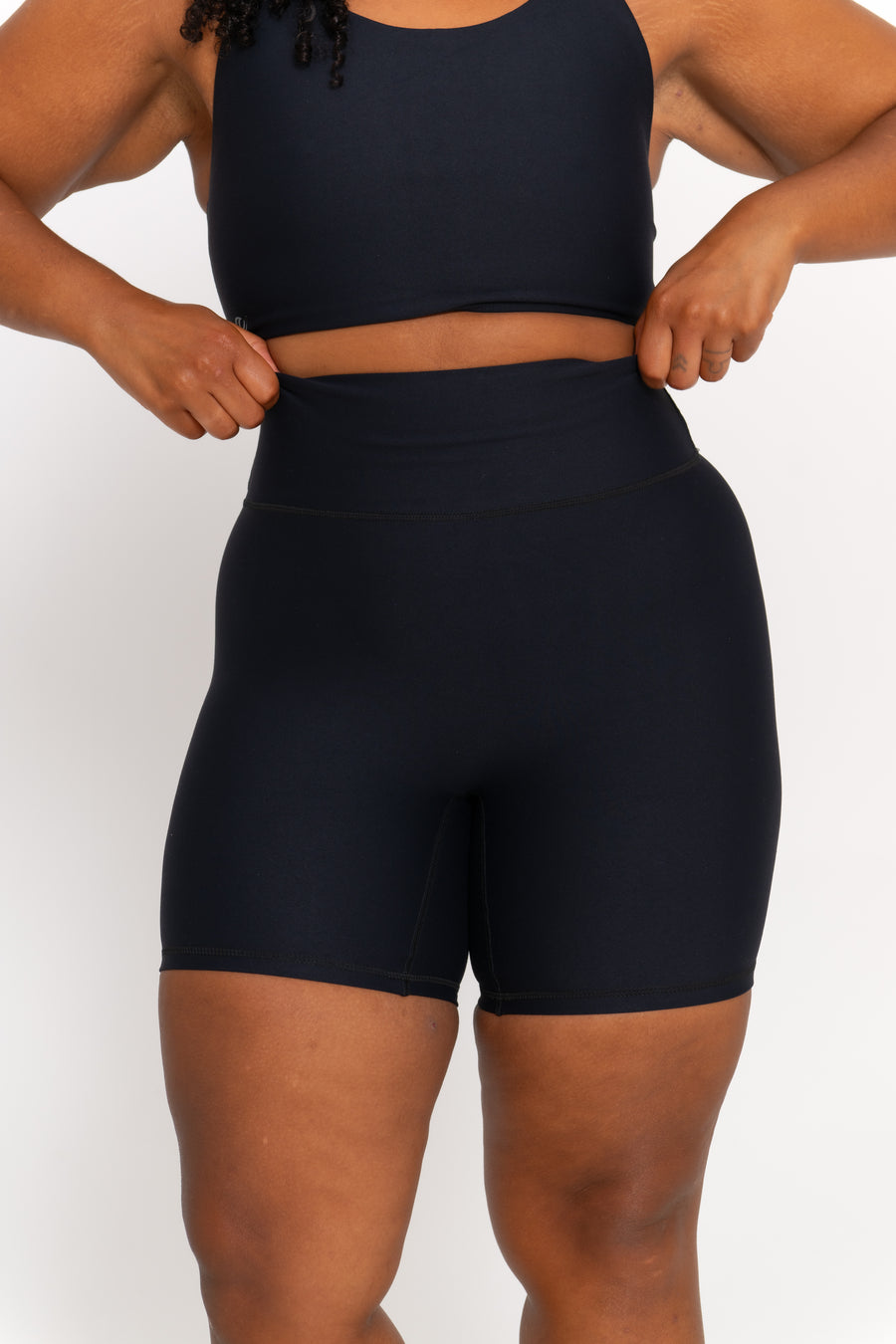 Valentina Bike Shorts - Black