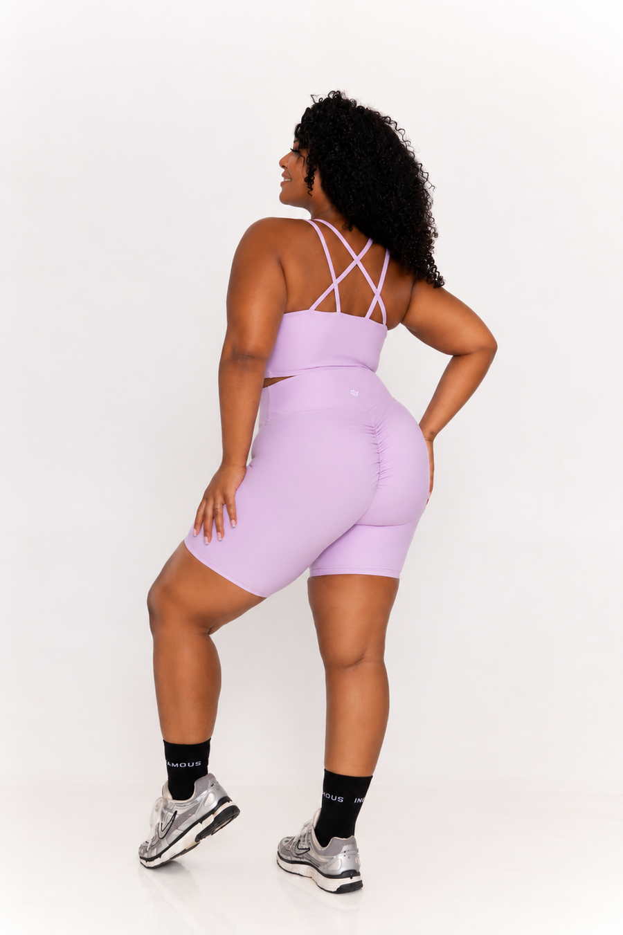 Valentina Bike Shorts - Mellow Orchard