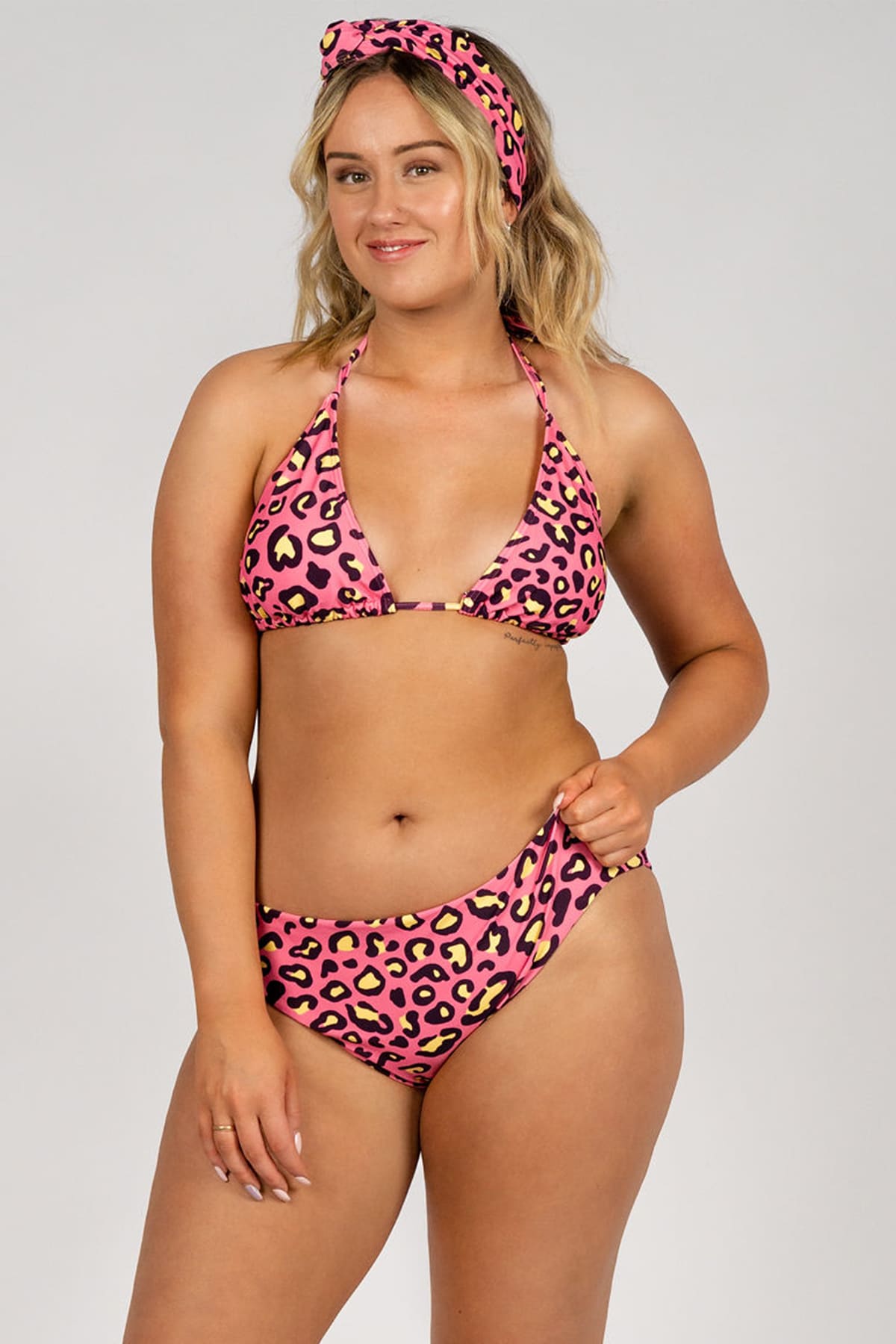 Luna 90s Bottom Final Sale - Cherry Leopard