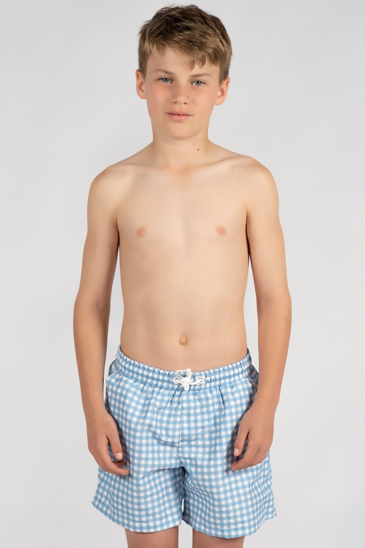 Mini Hank Board Shorts Final Sale - Alice Baby Blue