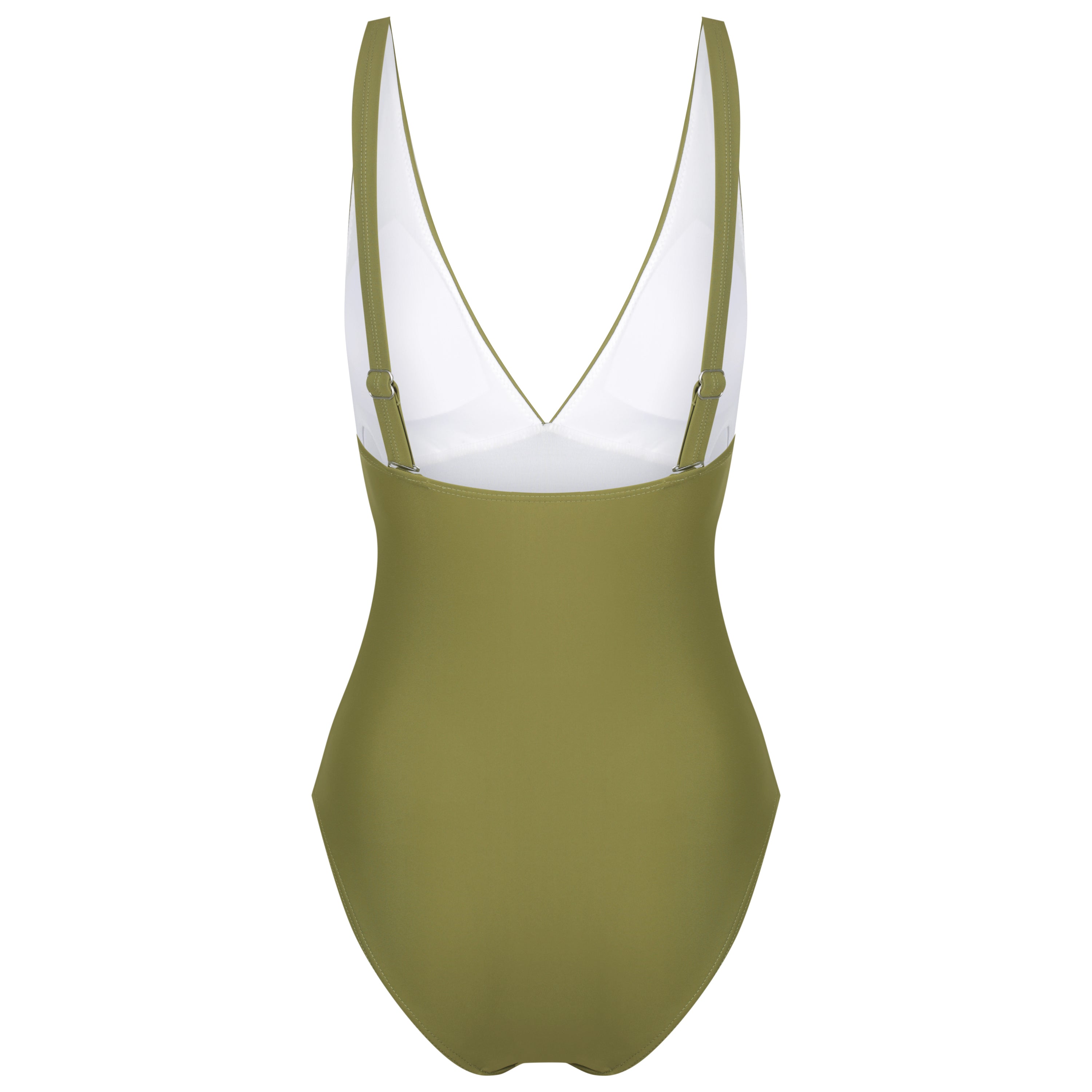 Gwen One Piece Final Sale - Olive Martini