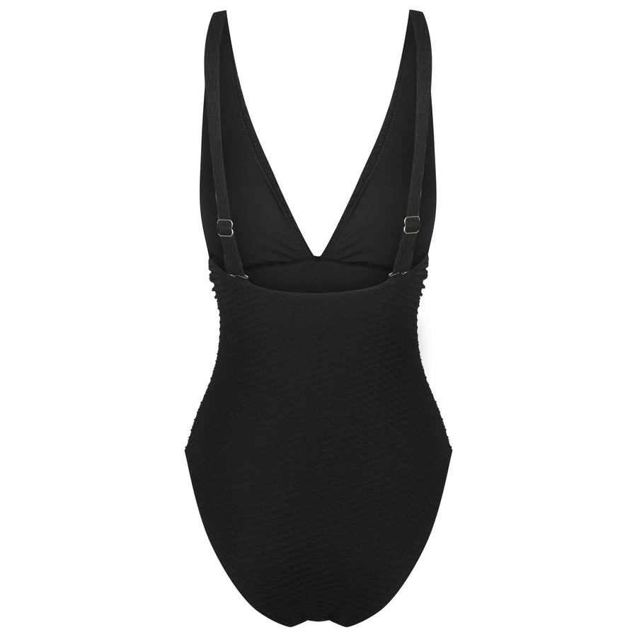 Gwen One Piece - Black Waffle