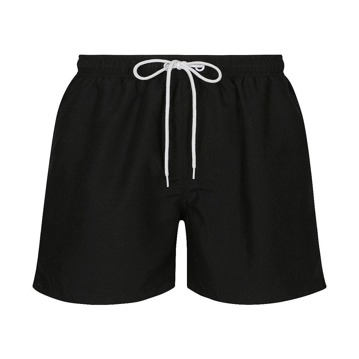 Amazon.com: Black White Buffalo Plaid Men's Swim Trunks