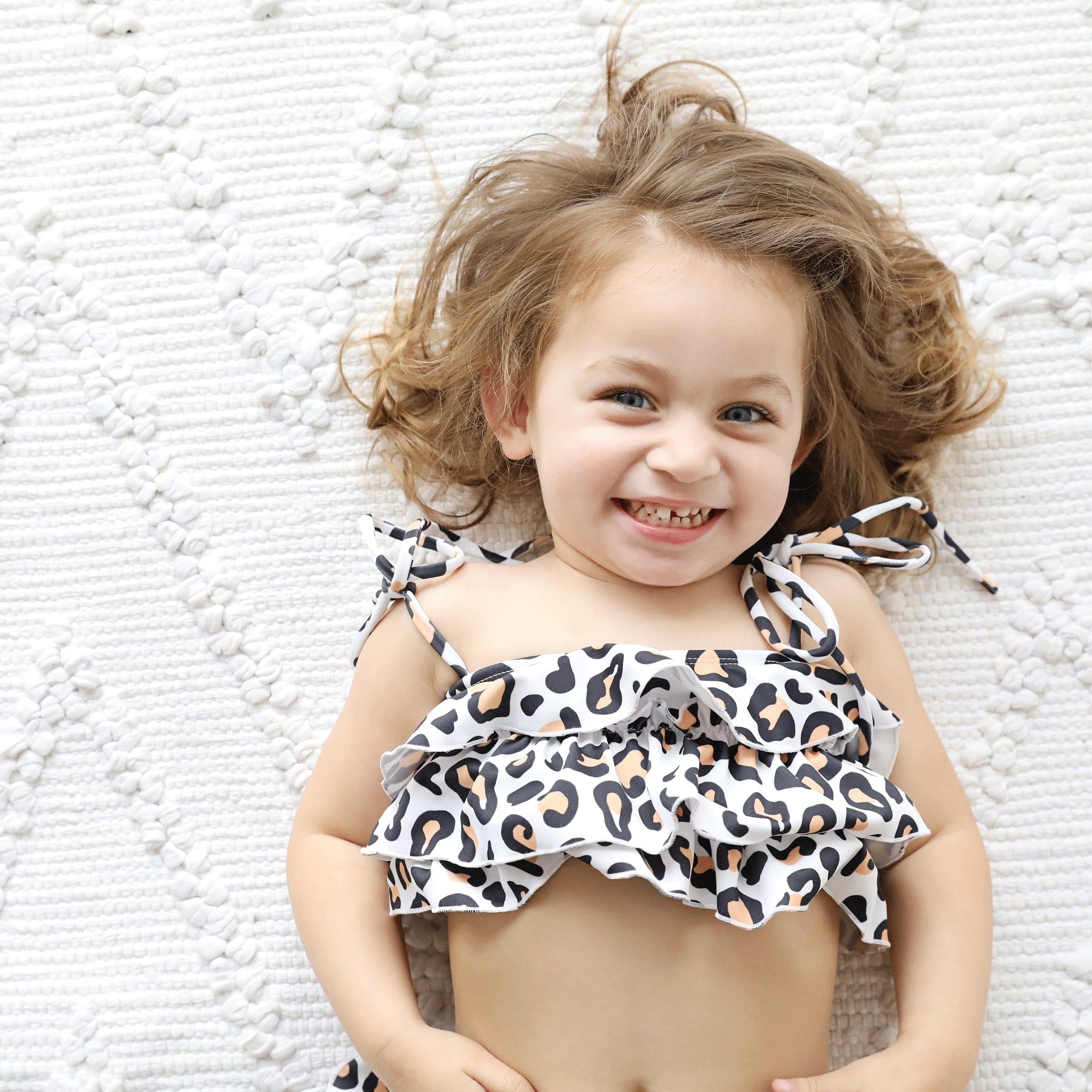 Mini Poppy Bikini Set Final Sale - Safari Leopard