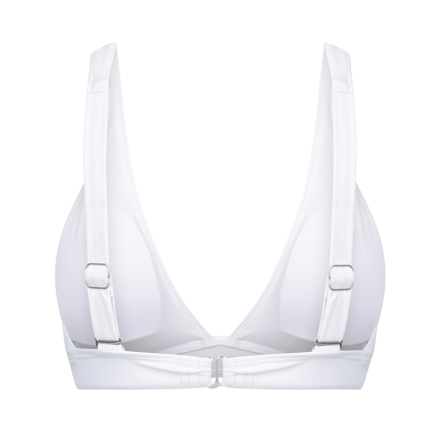 Lola Triangle Top - Fresh White