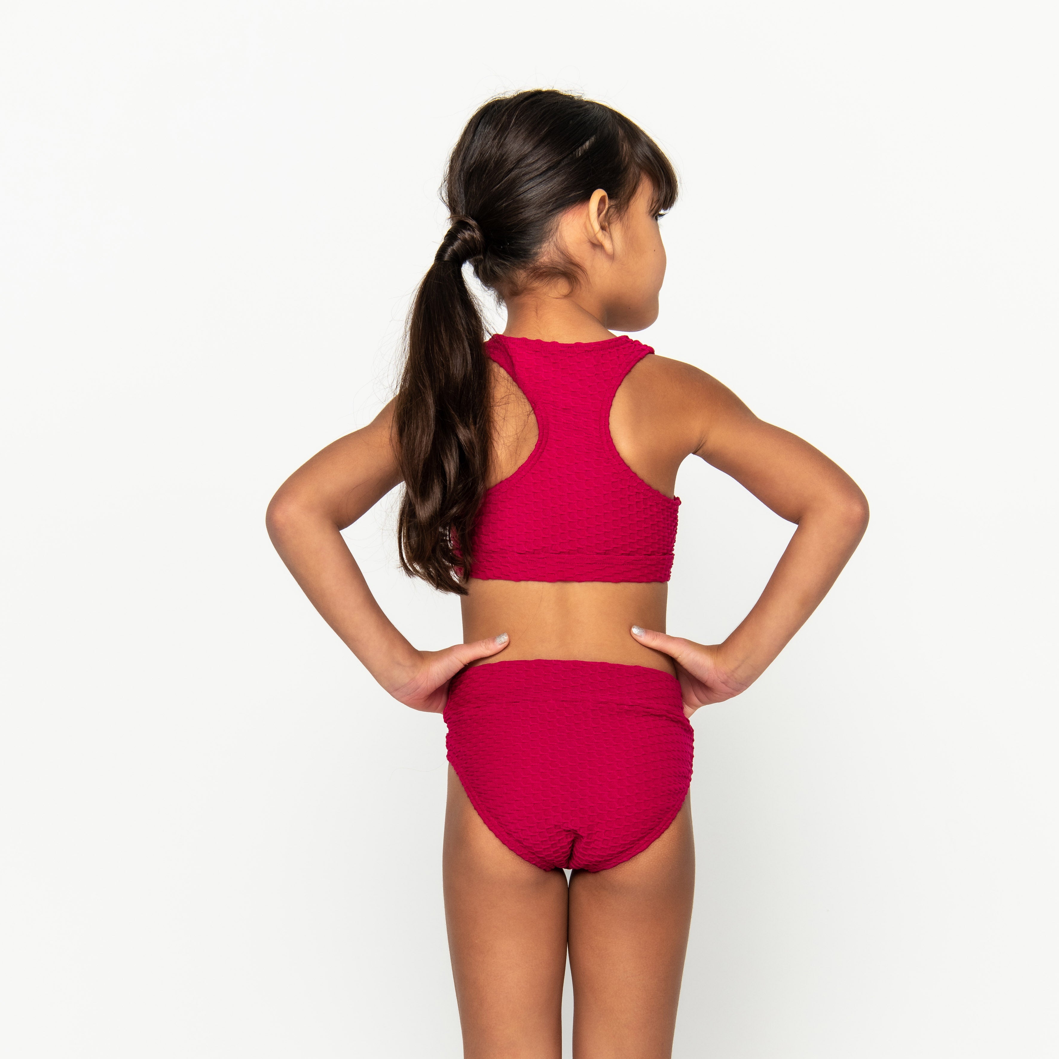 Mini Gia Active Set Final Sale - Ruby Waffle