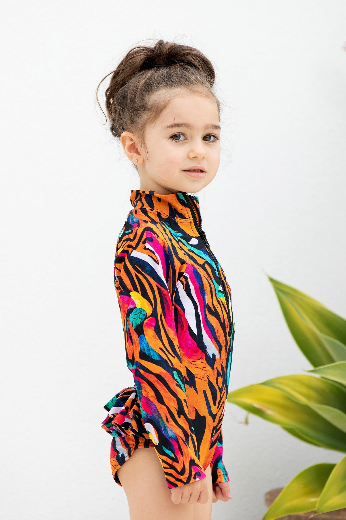 Mini Blake Surfsuit Final Sale -  Jungle Spice