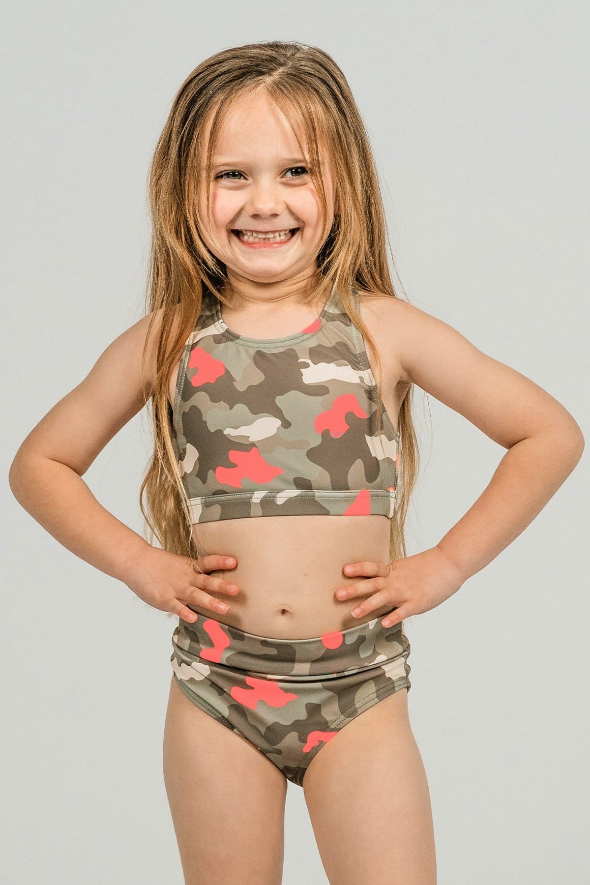 Mini Gia Bikini Set Final Sale - Neon Camo