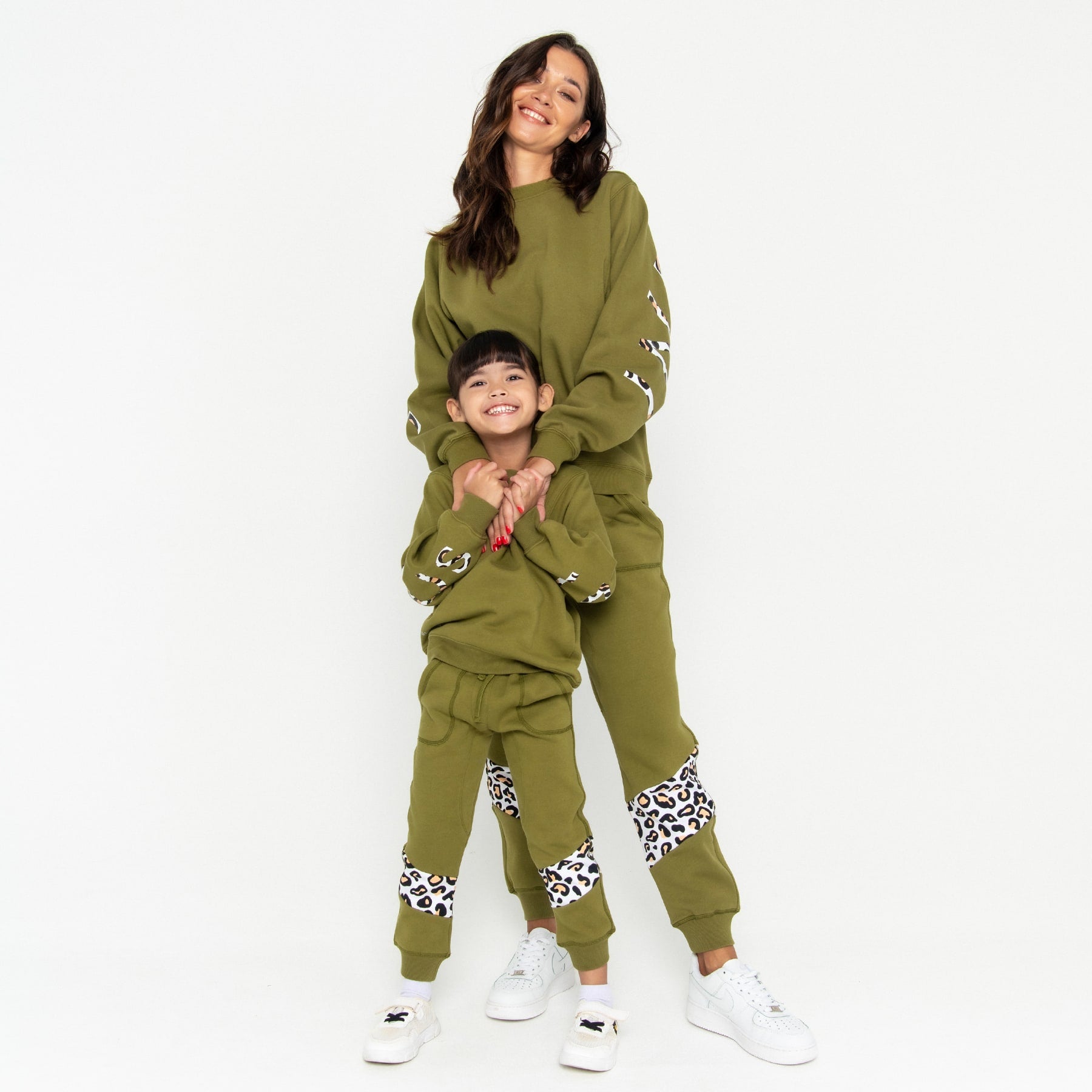 Track Pant Spliced Final Sale - Olive Martini