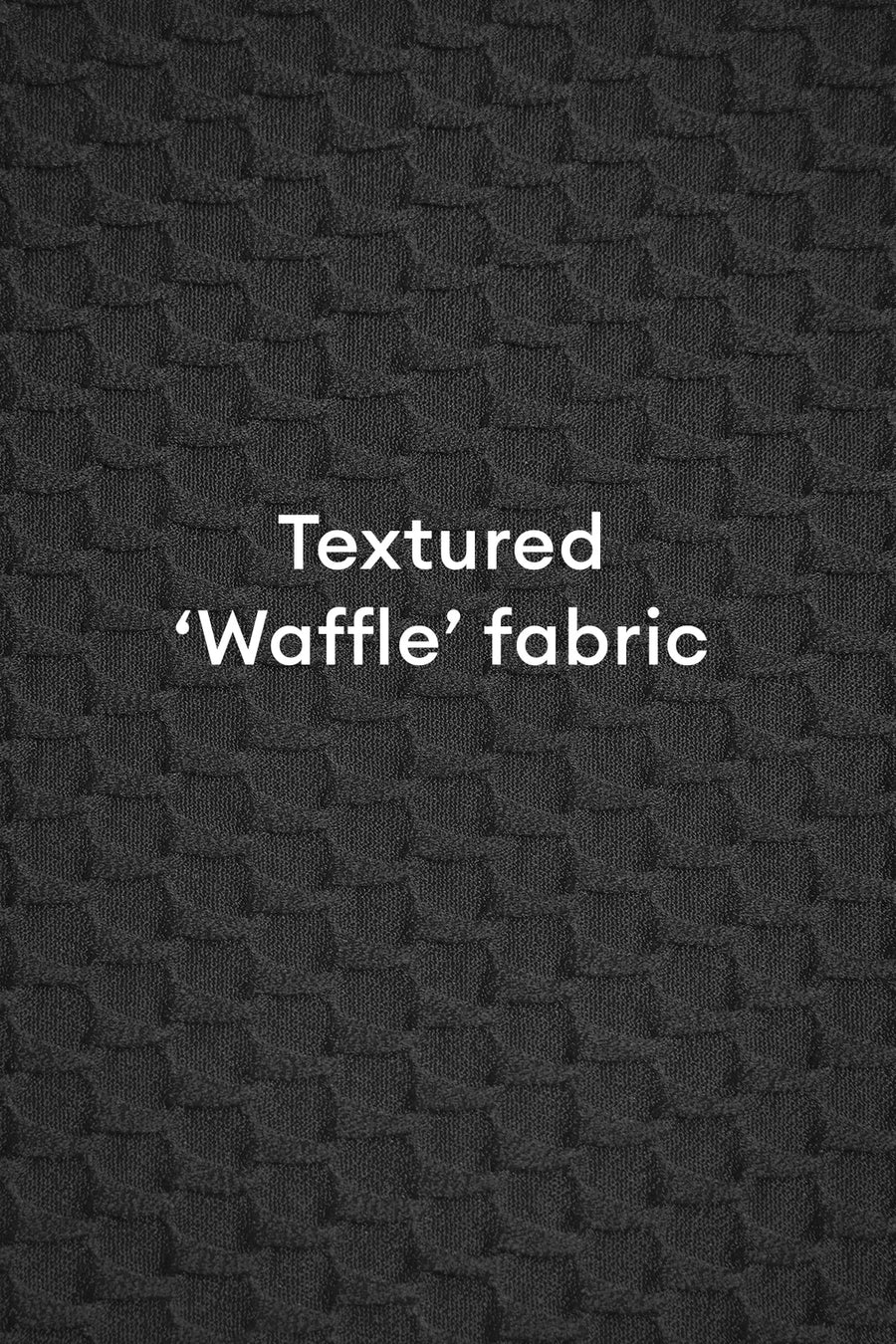 Luna 90s Bottom - Black Waffle